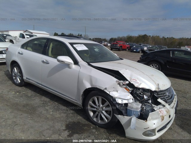 LEXUS ES 350 2012 jthbk1eg2c2505317