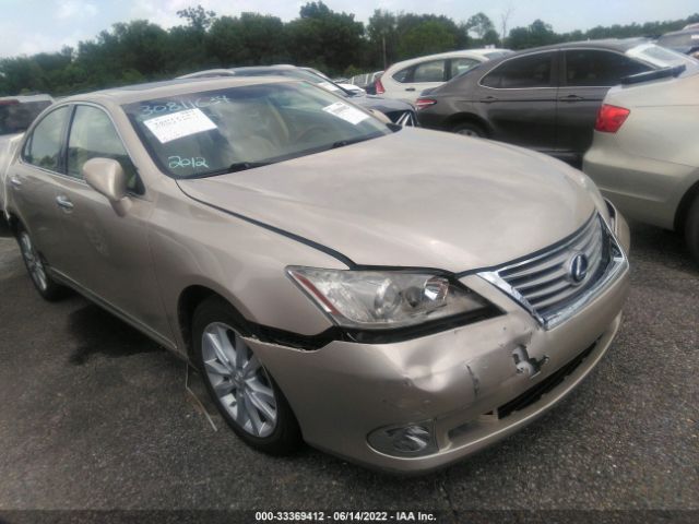 LEXUS ES 350 2012 jthbk1eg3c2510770