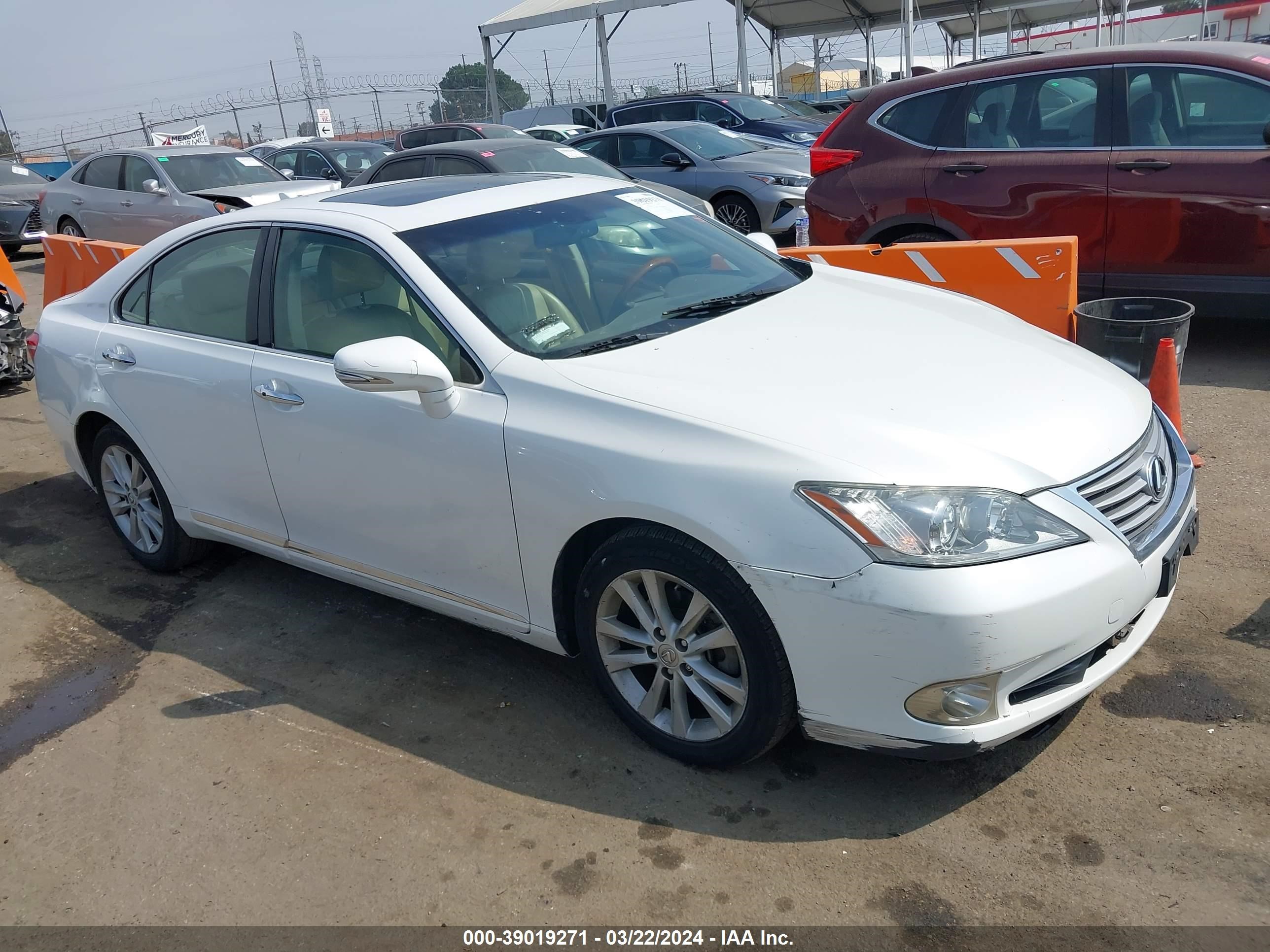 LEXUS ES 2010 jthbk1eg4a2352856