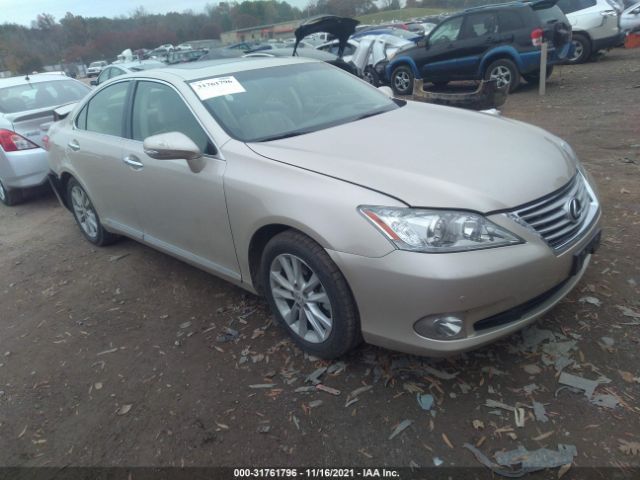 LEXUS ES 350 2012 jthbk1eg4c2486558