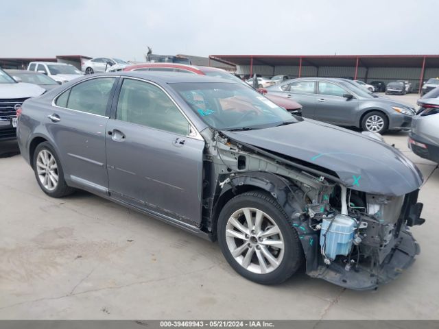 LEXUS ES 2012 jthbk1eg4c2496796