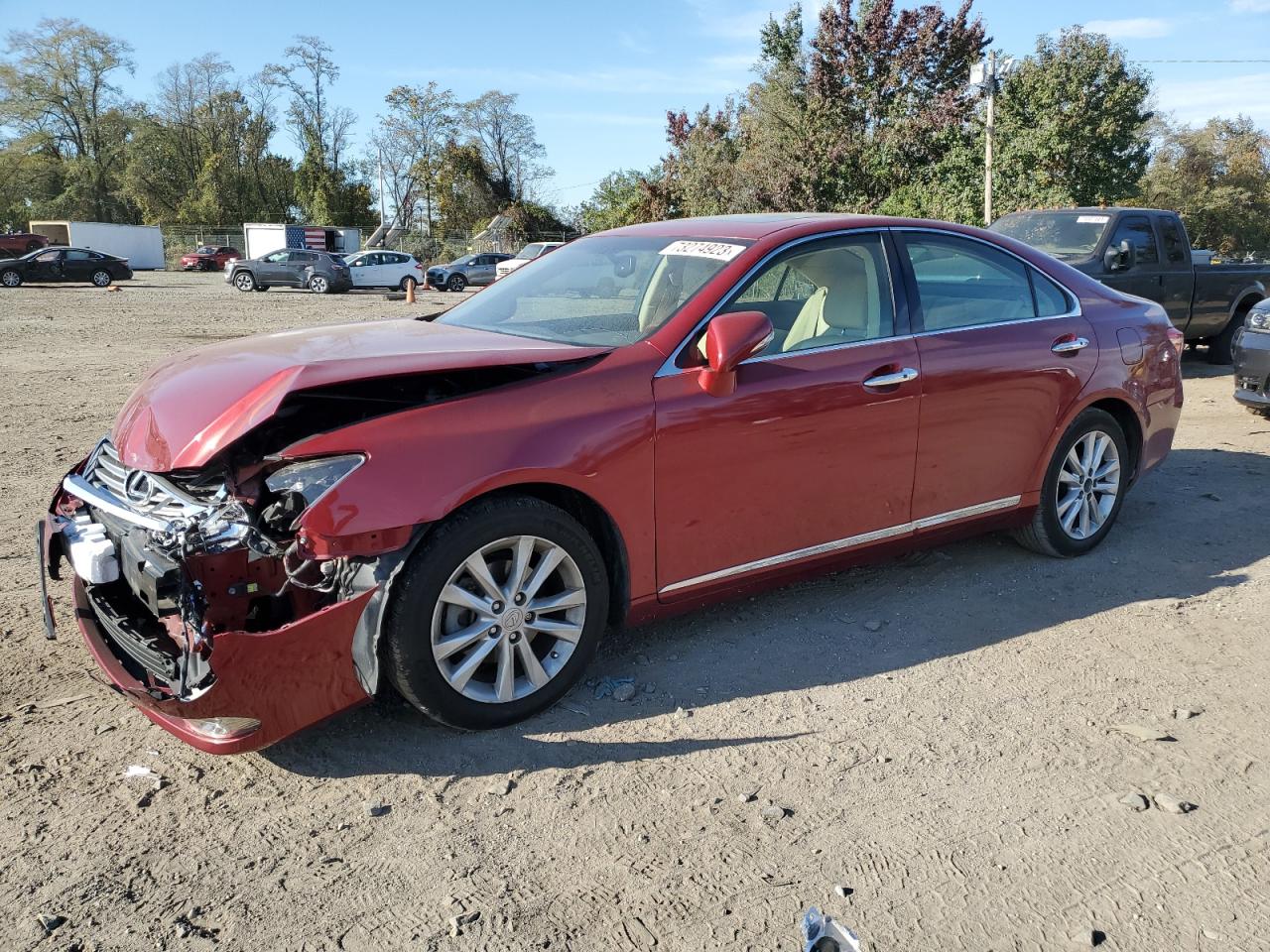 LEXUS ES 2012 jthbk1eg4c2503844