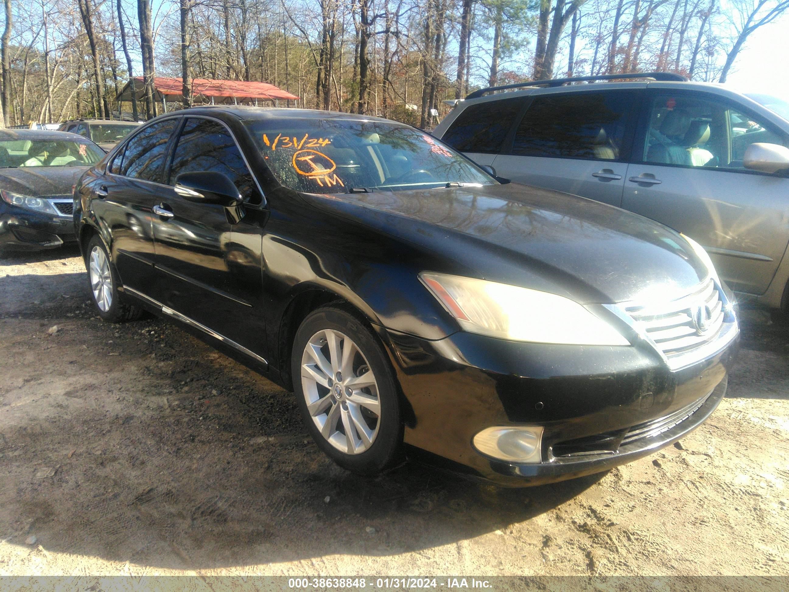 LEXUS ES 2010 jthbk1eg5a2399653