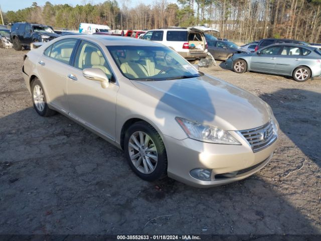 LEXUS ES 350 2012 jthbk1eg5c2504422