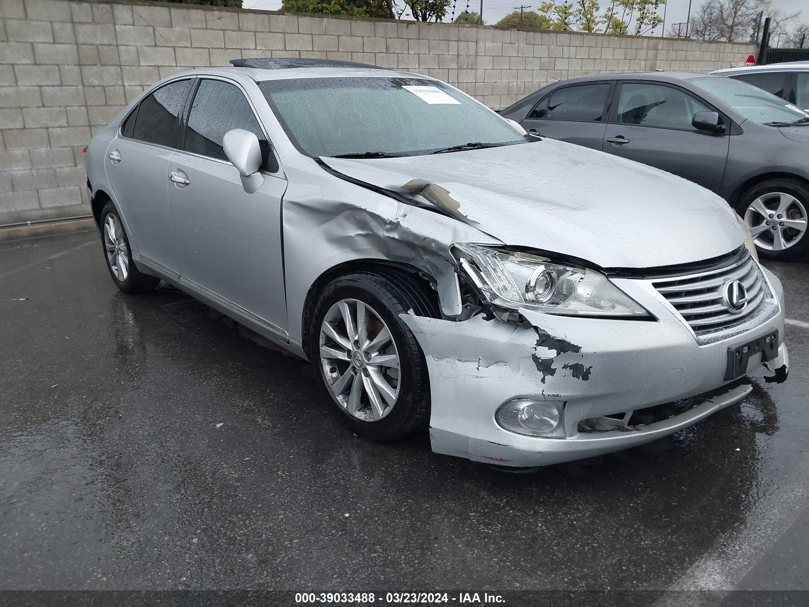 LEXUS ES 2010 jthbk1eg6a2395675