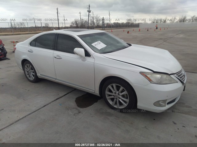 LEXUS ES 350 2012 jthbk1eg6c2488747