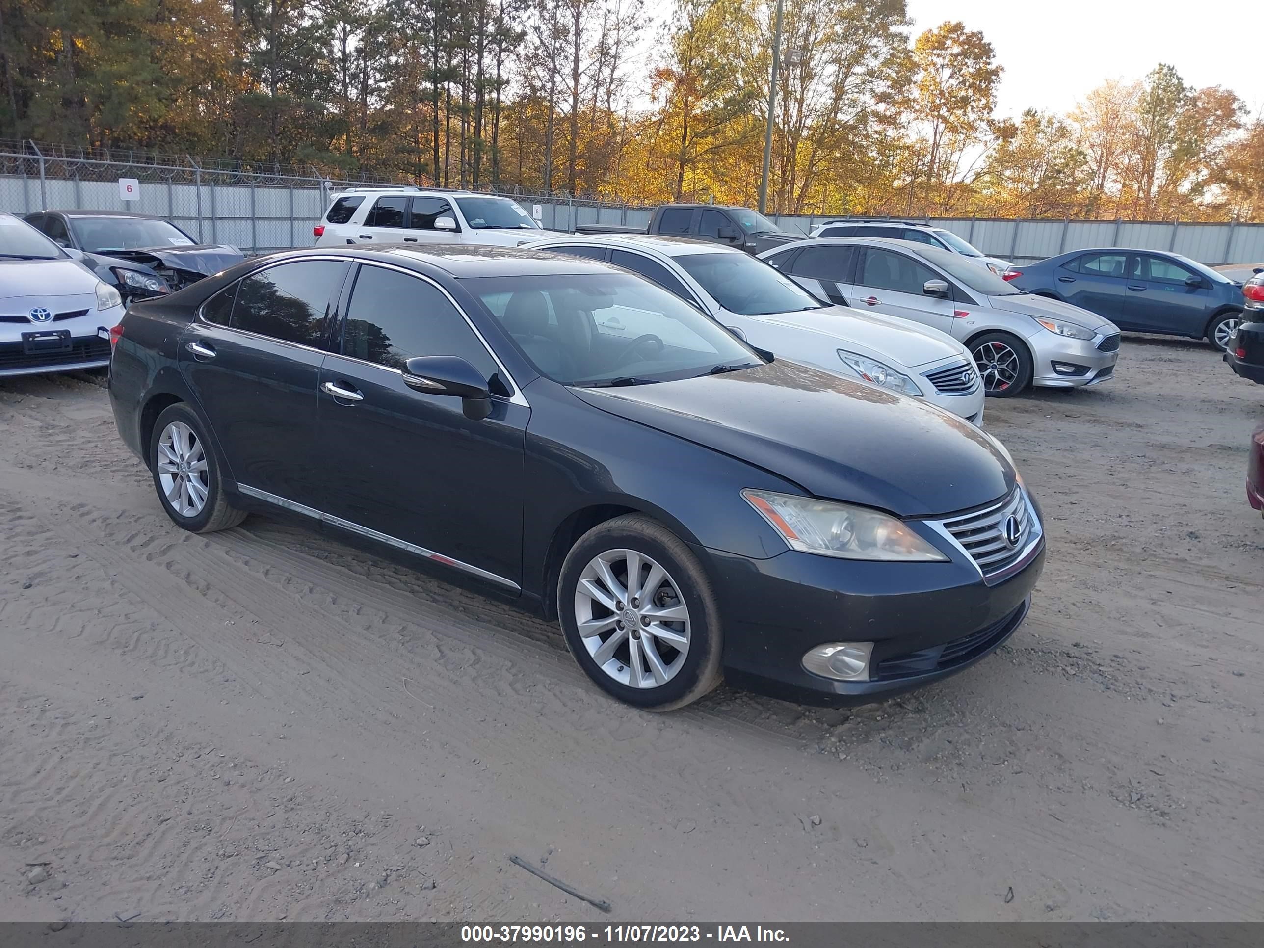 LEXUS ES 2011 jthbk1eg7b2424604