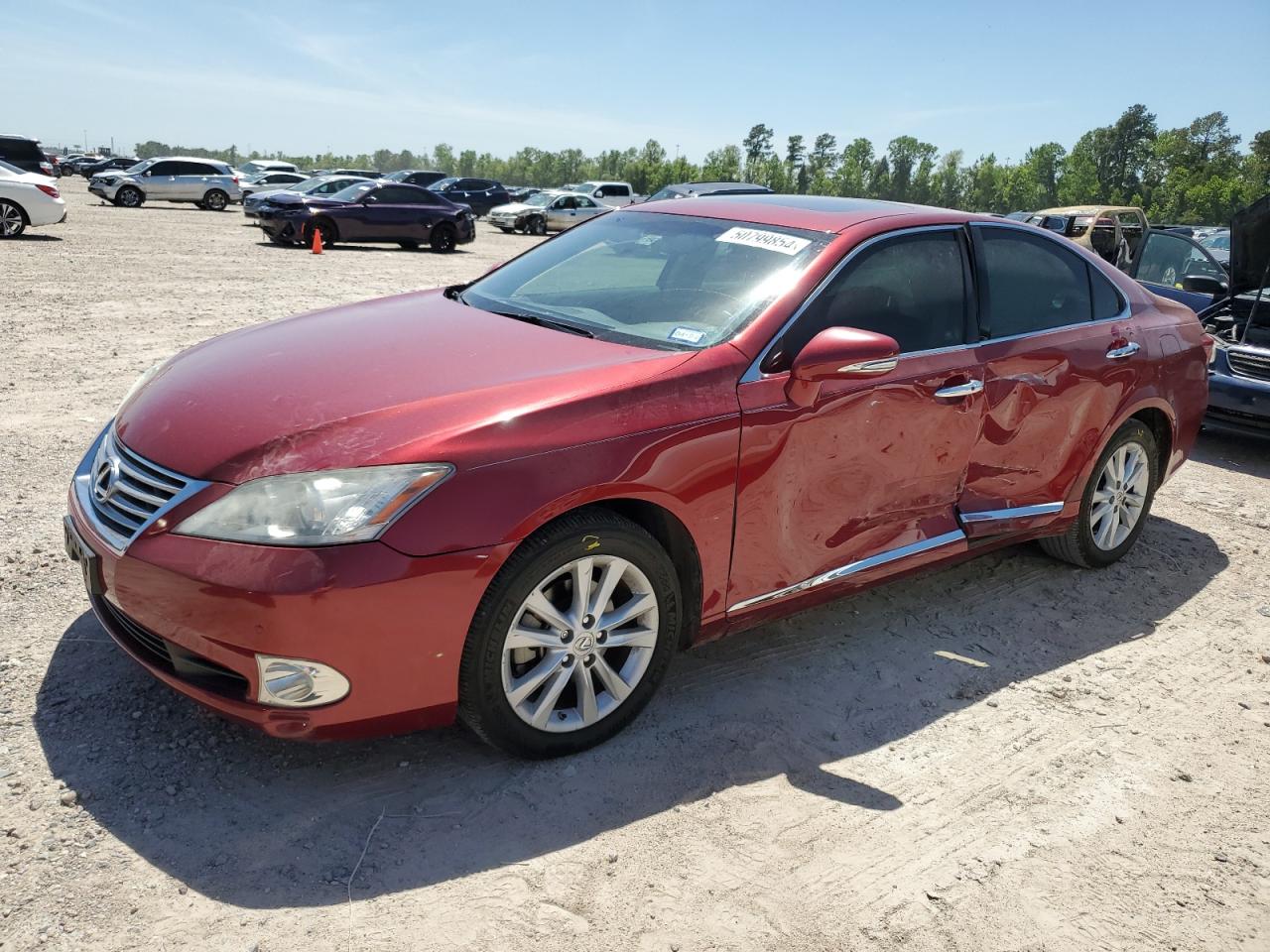 LEXUS ES 2011 jthbk1eg7b2463290