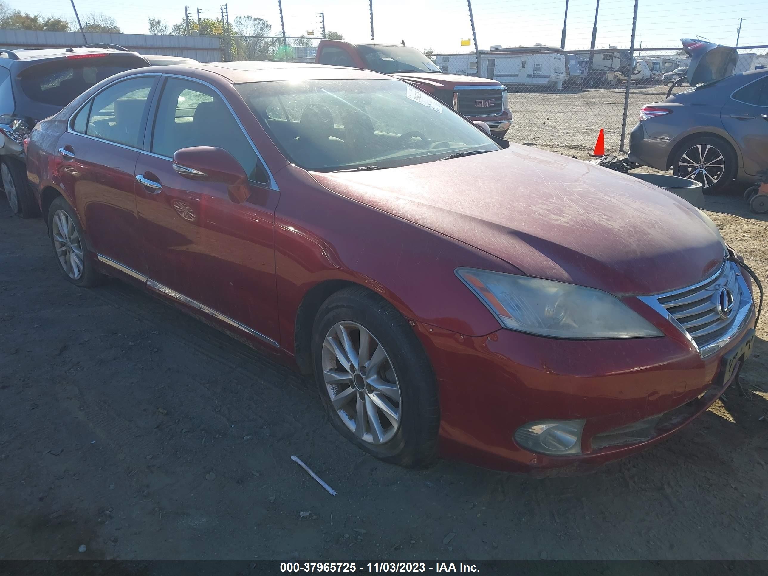 LEXUS ES 2011 jthbk1eg7b2469817