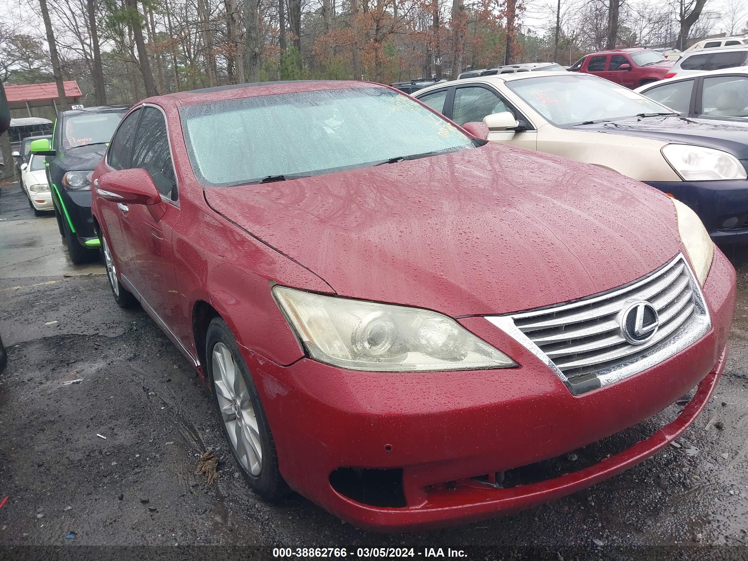 LEXUS ES 2011 jthbk1eg7b2470885