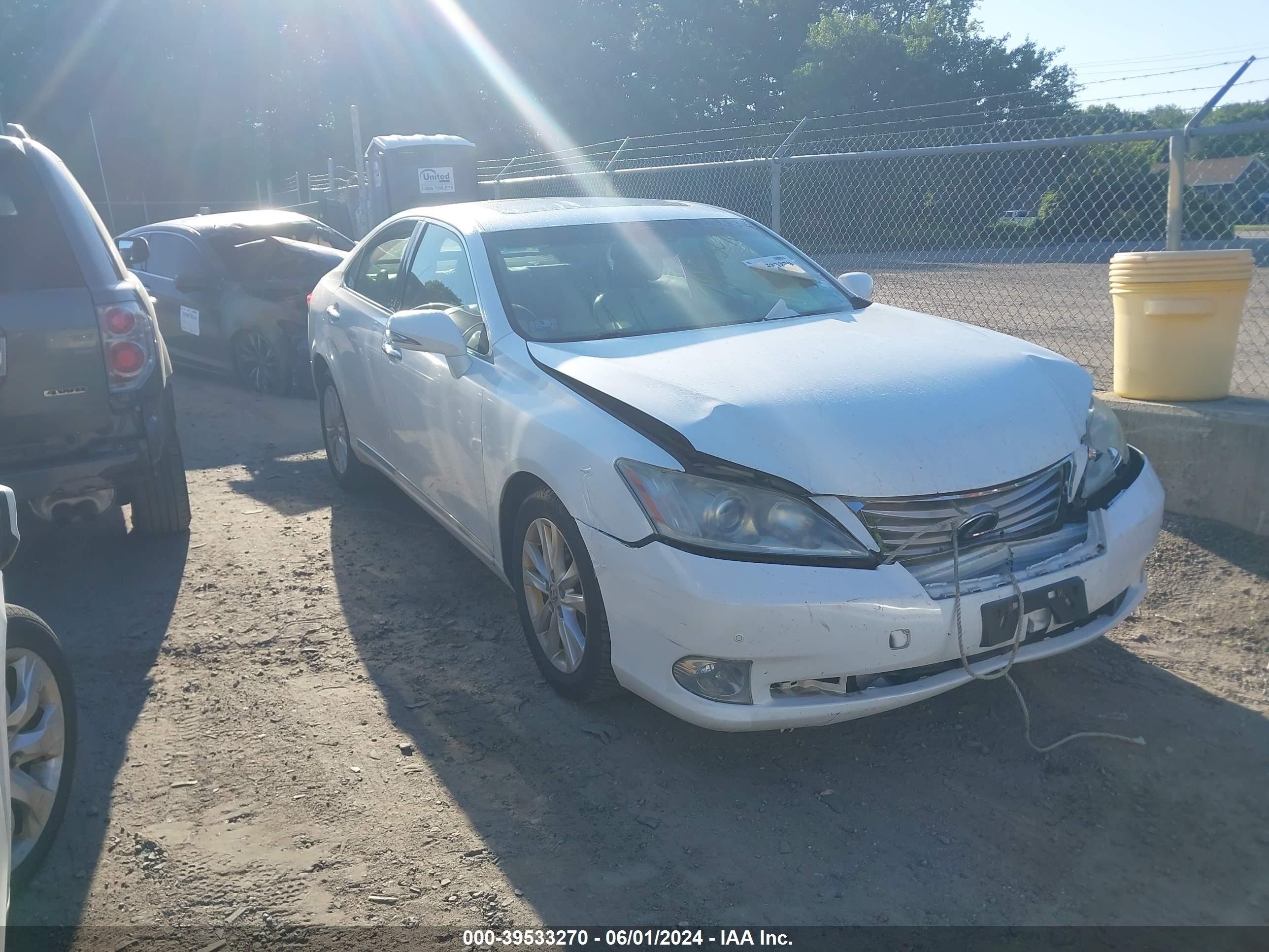 LEXUS ES 350 2012 jthbk1eg8c2513163