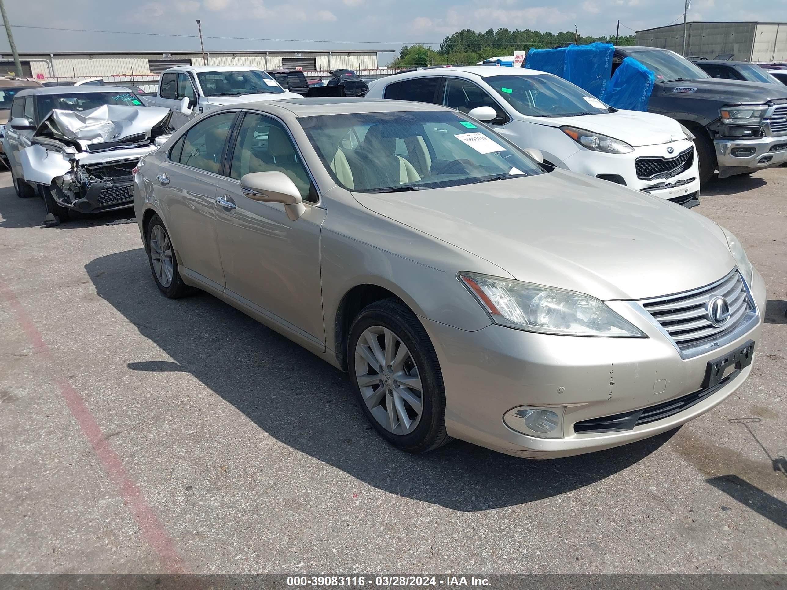 LEXUS ES 2010 jthbk1eg9a2385142