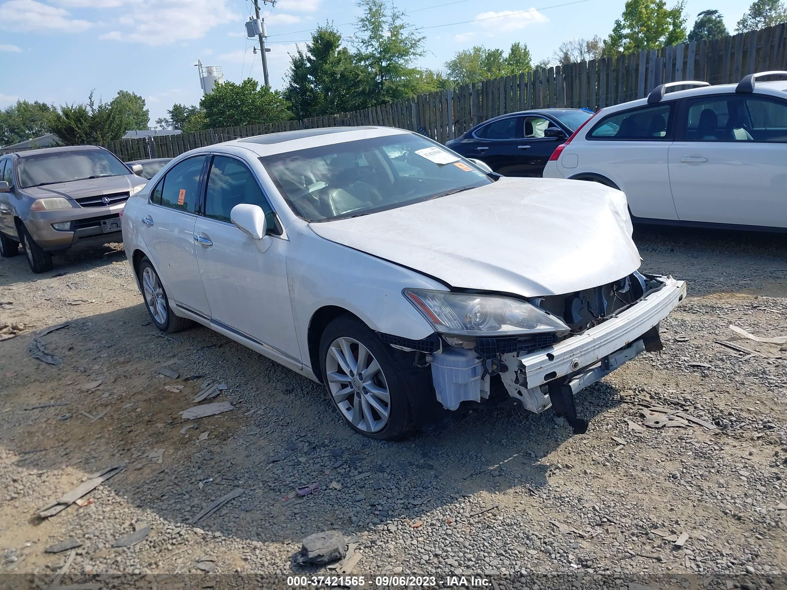 LEXUS ES 2010 jthbk1eg9a2406068