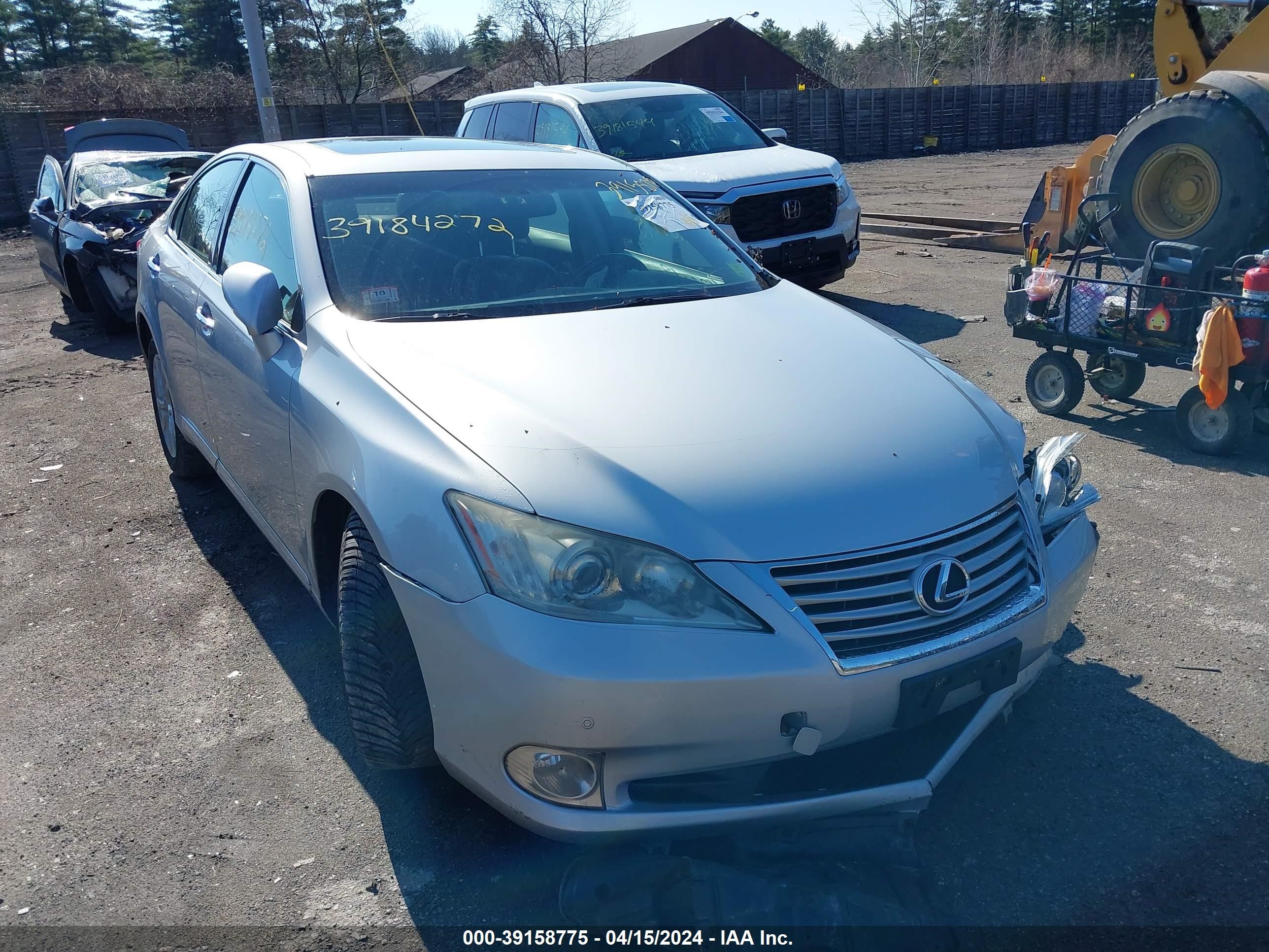 LEXUS ES 2011 jthbk1eg9b2438746