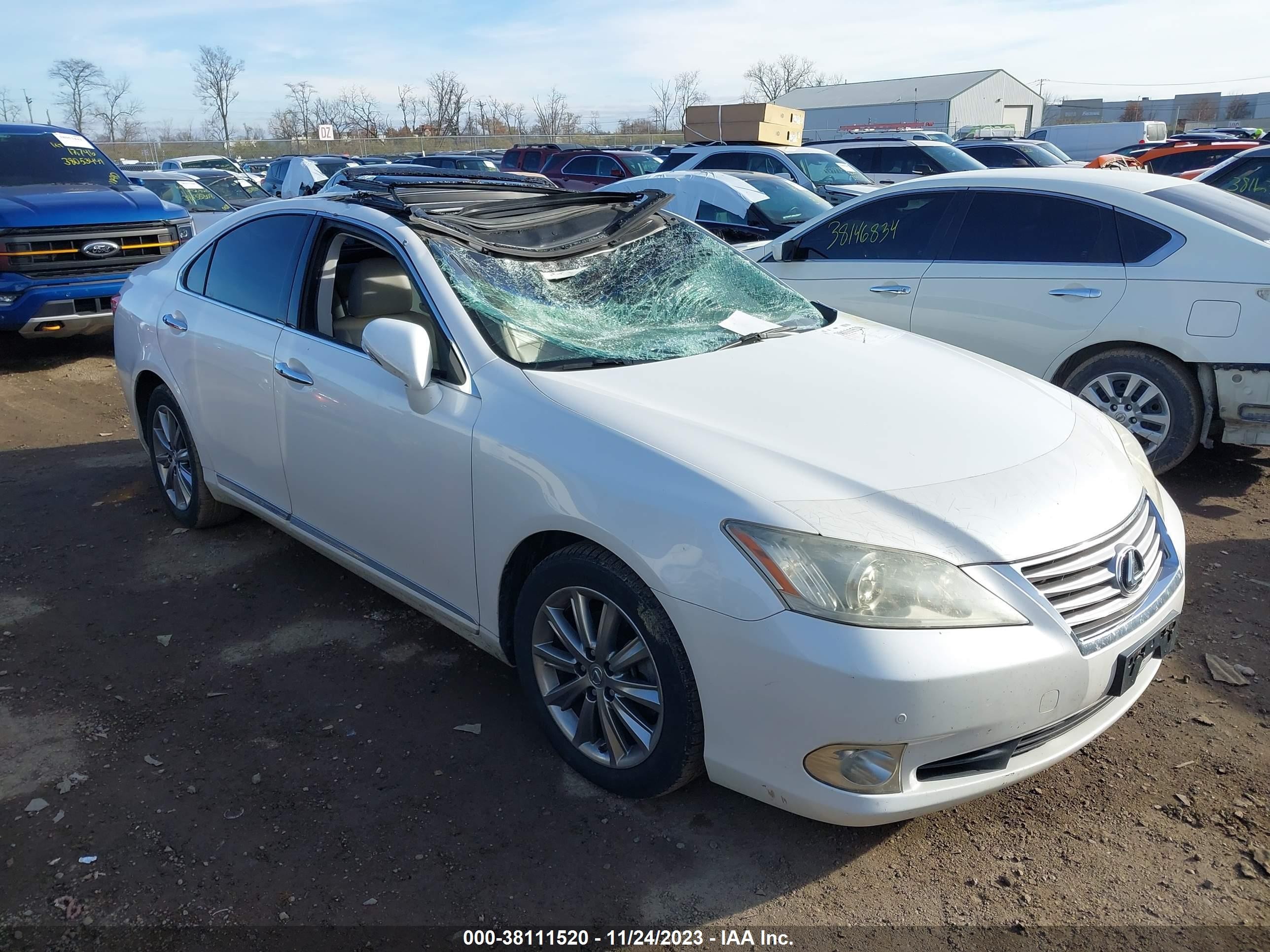 LEXUS ES 2010 jthbk1egxa2352179