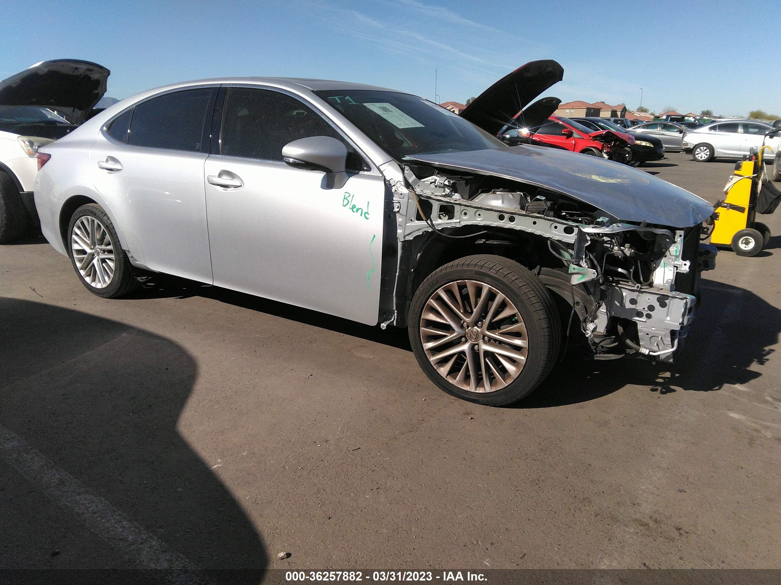 LEXUS ES 2013 jthbk1gg1d2064620