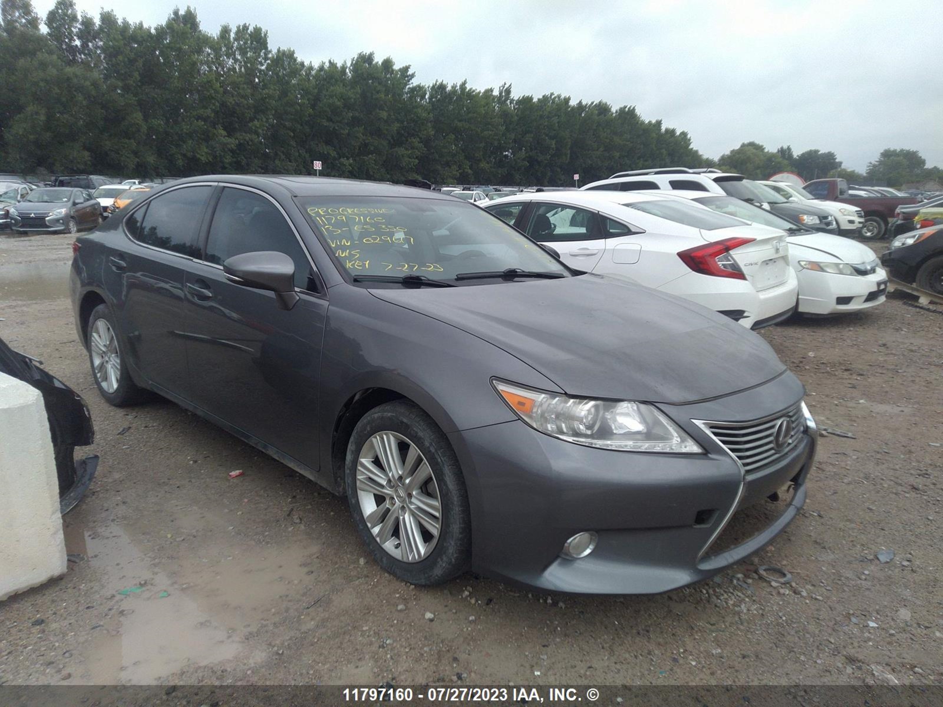 LEXUS ES 2013 jthbk1gg2d2029617