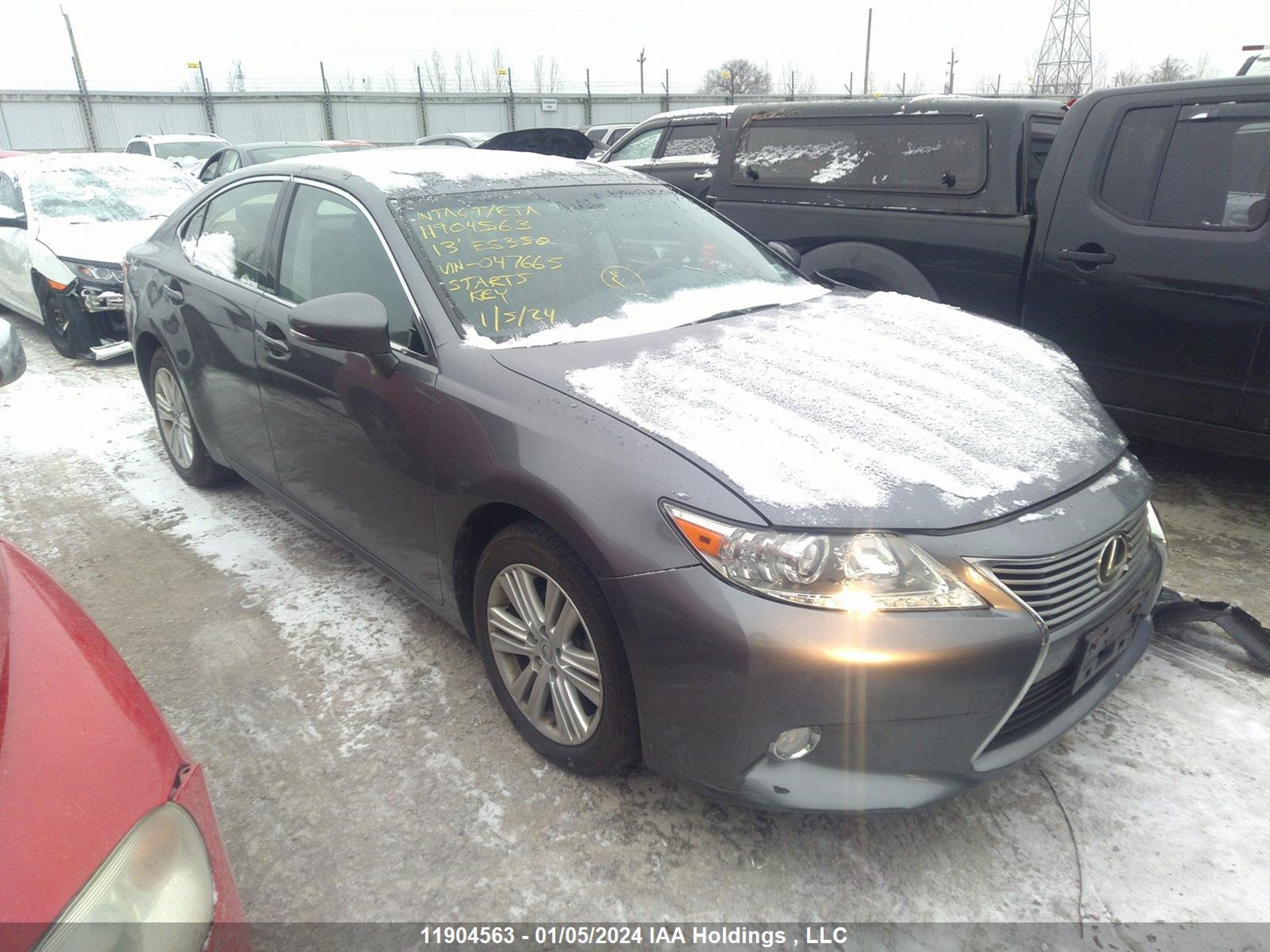 LEXUS ES 2013 jthbk1gg4d2047665