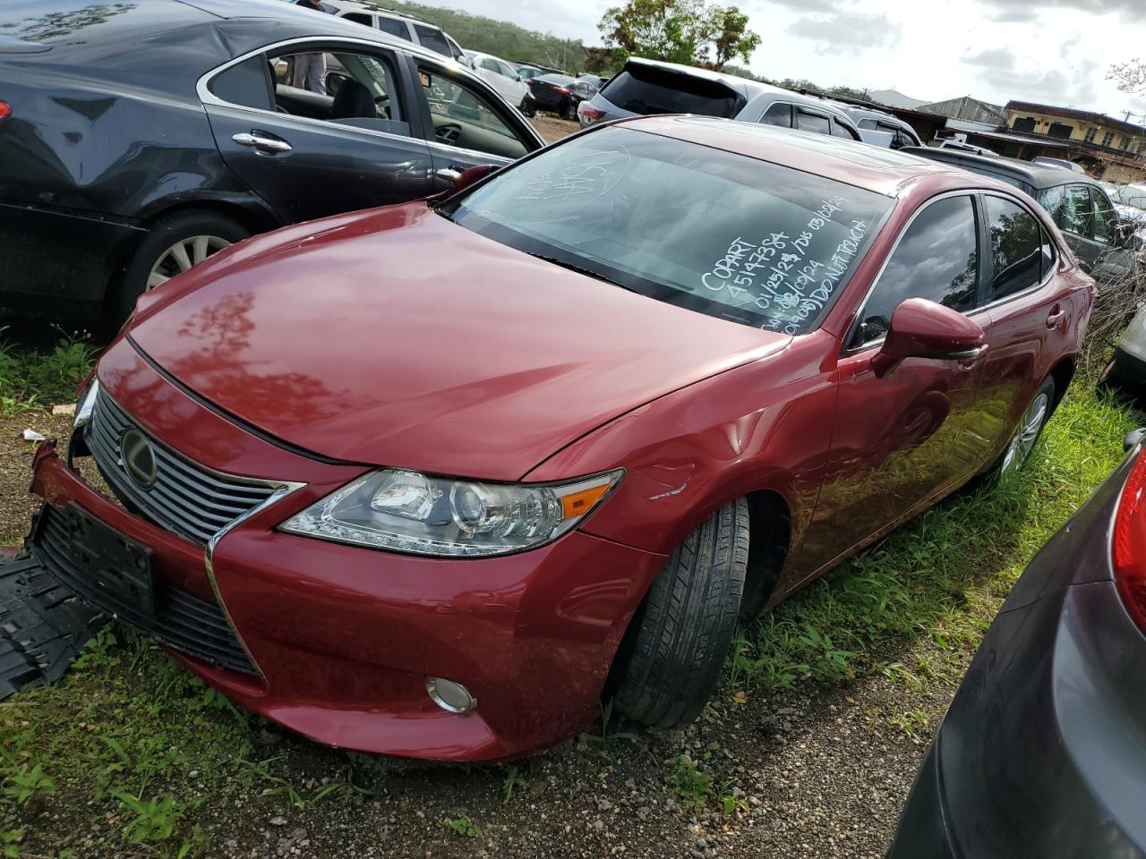 LEXUS ES 2013 jthbk1ggxd2019045