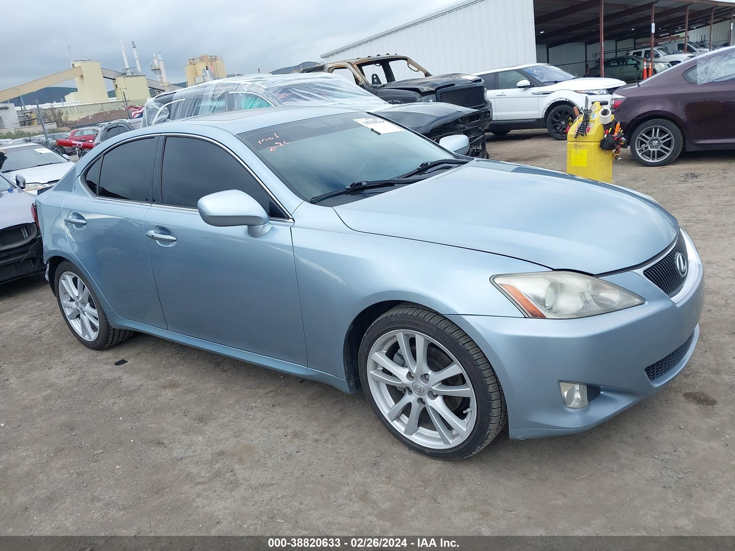 LEXUS IS 2007 jthbk262072057187