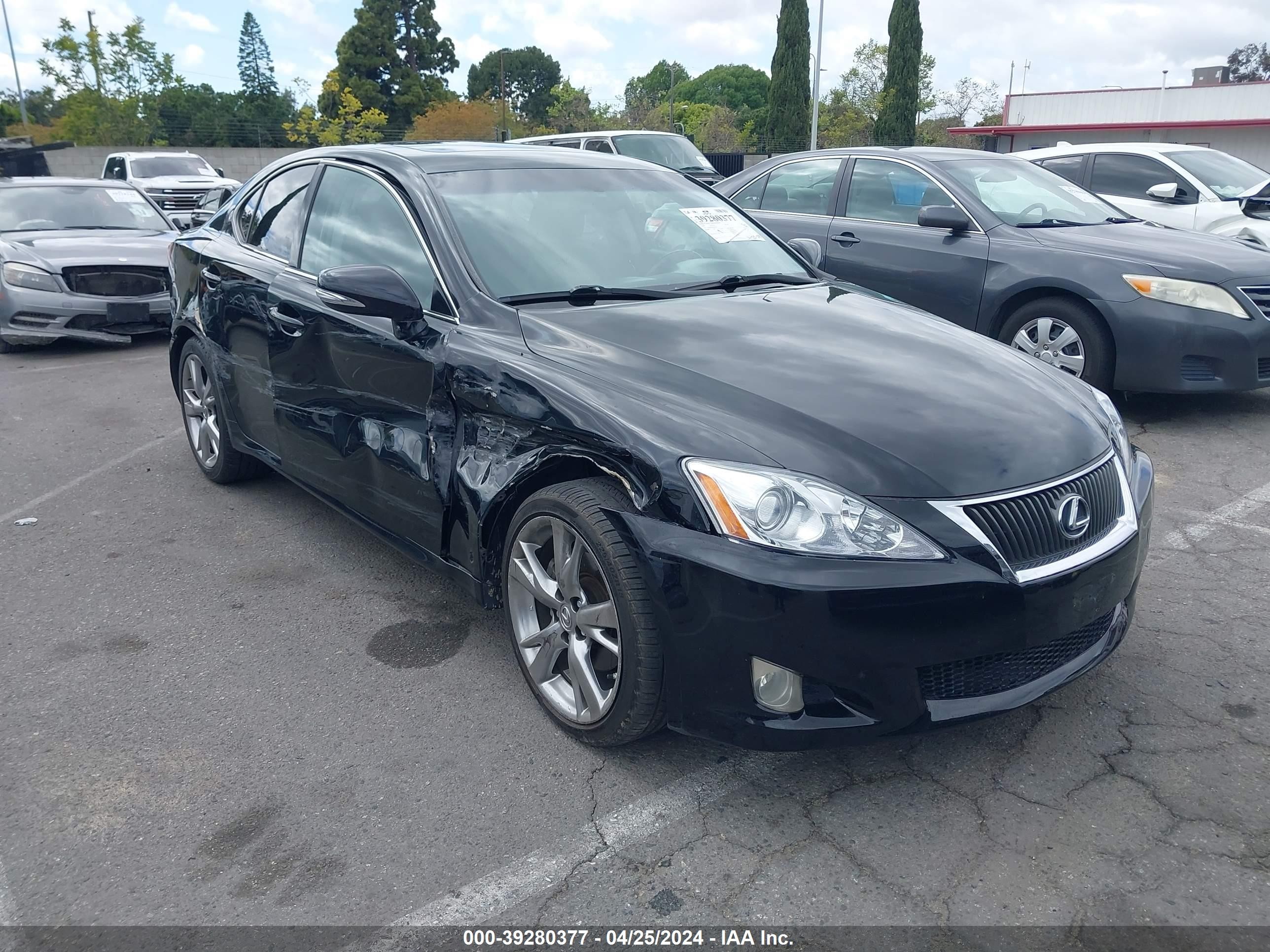 LEXUS IS 2009 jthbk262092087096