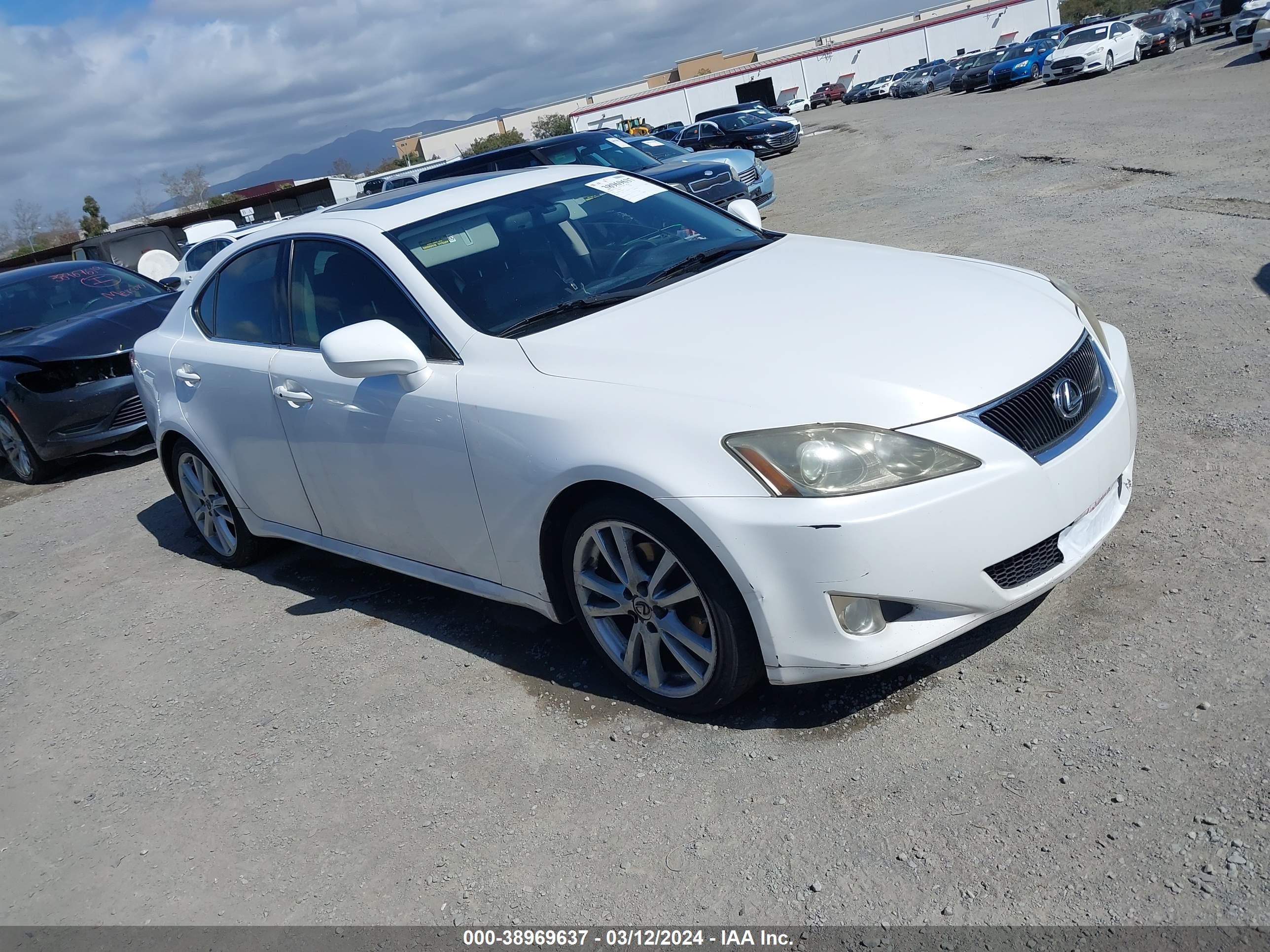 LEXUS IS 2007 jthbk262172026580