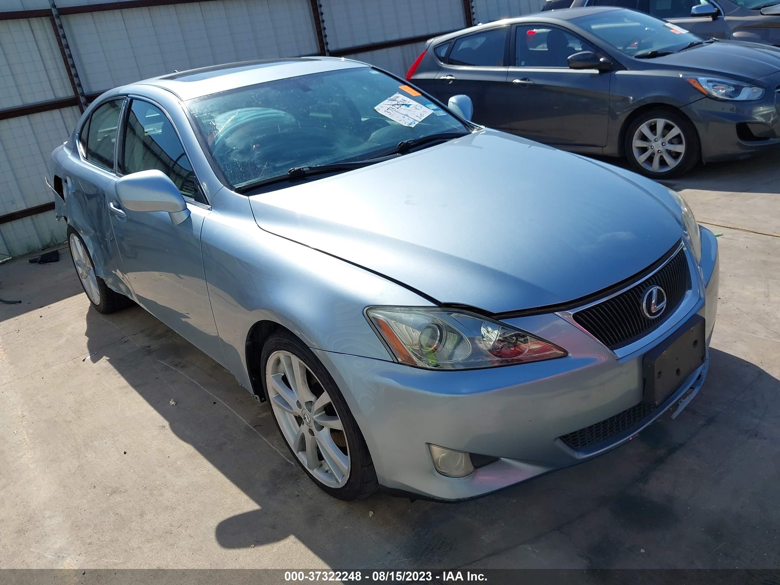 LEXUS IS 2007 jthbk262175046567