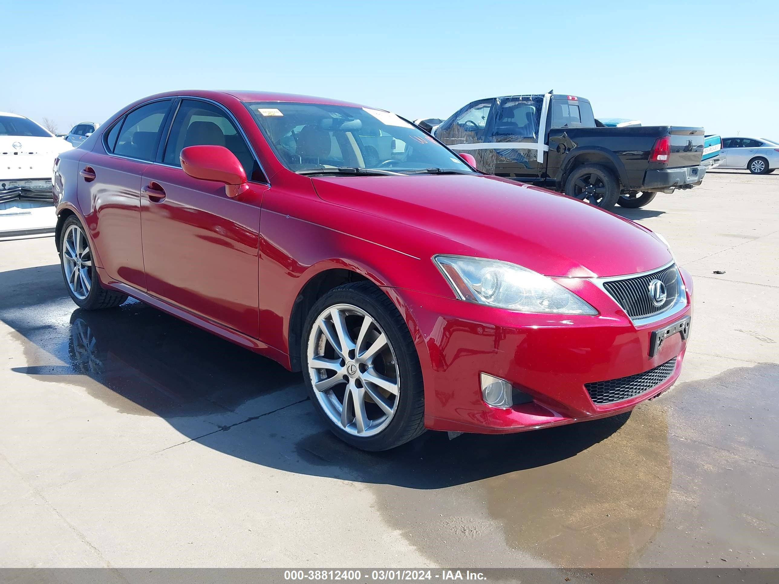 LEXUS IS 2008 jthbk262182066580