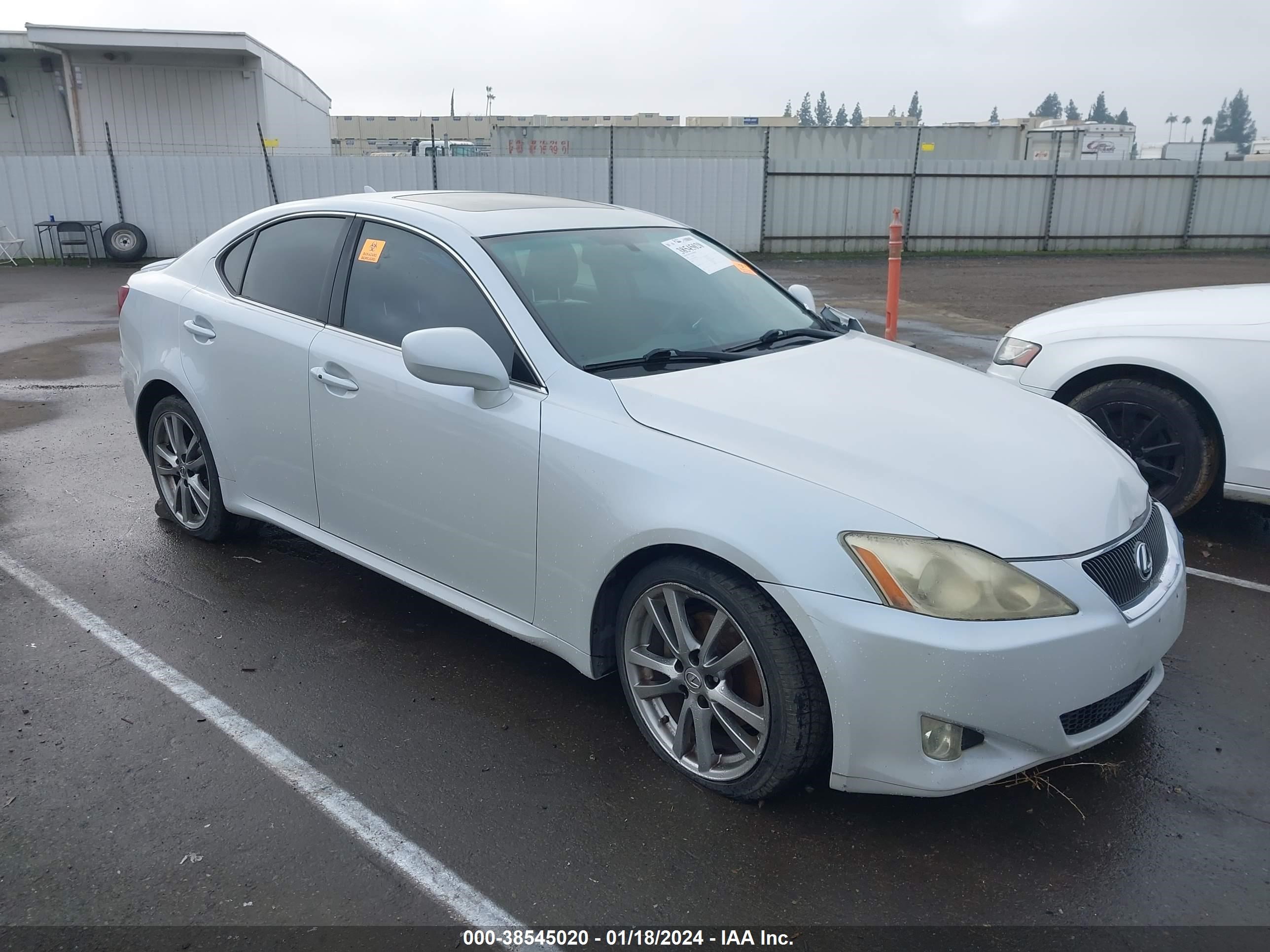 LEXUS IS 2008 jthbk262185084284