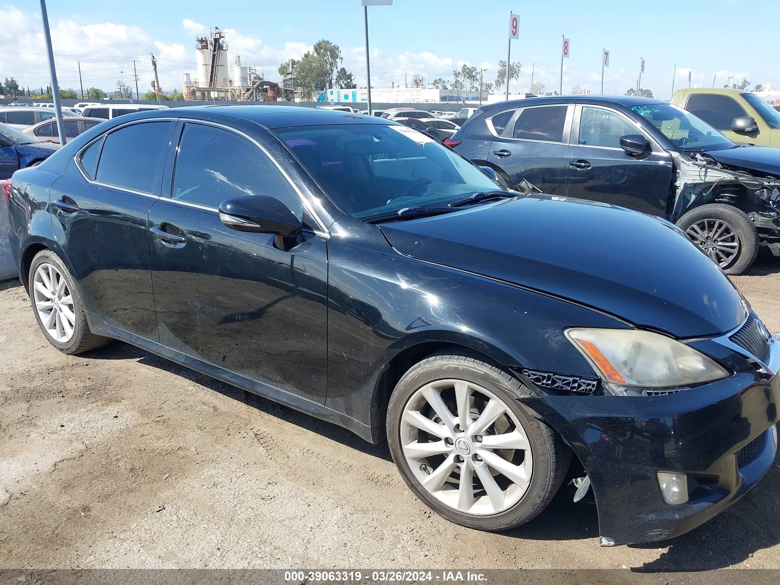 LEXUS IS 2009 jthbk262195088448