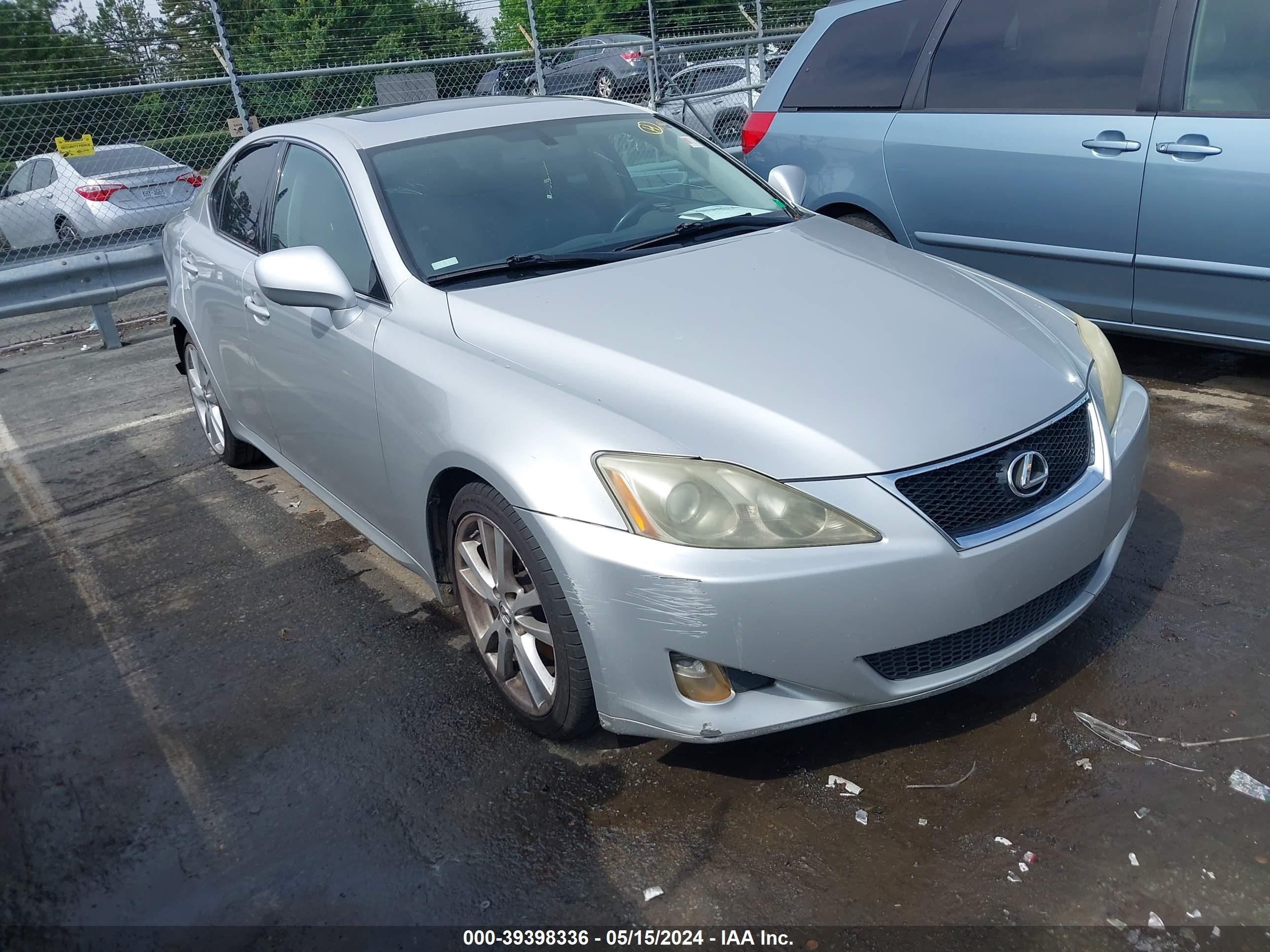 LEXUS IS 2007 jthbk262375039491