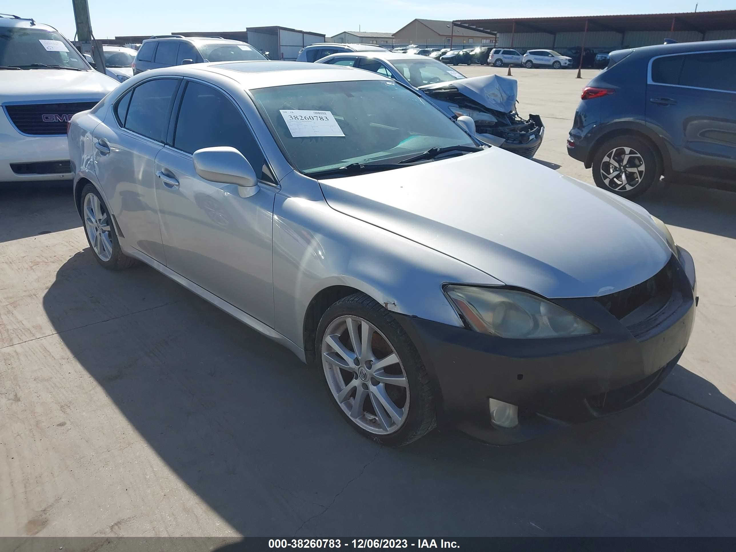 LEXUS IS 2007 jthbk262472033698