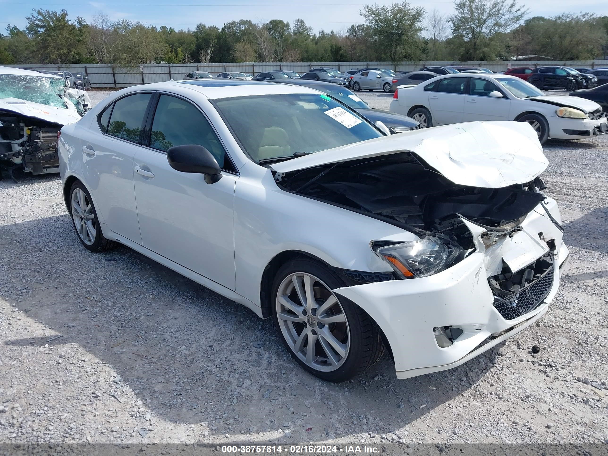 LEXUS IS 2008 jthbk262485062747