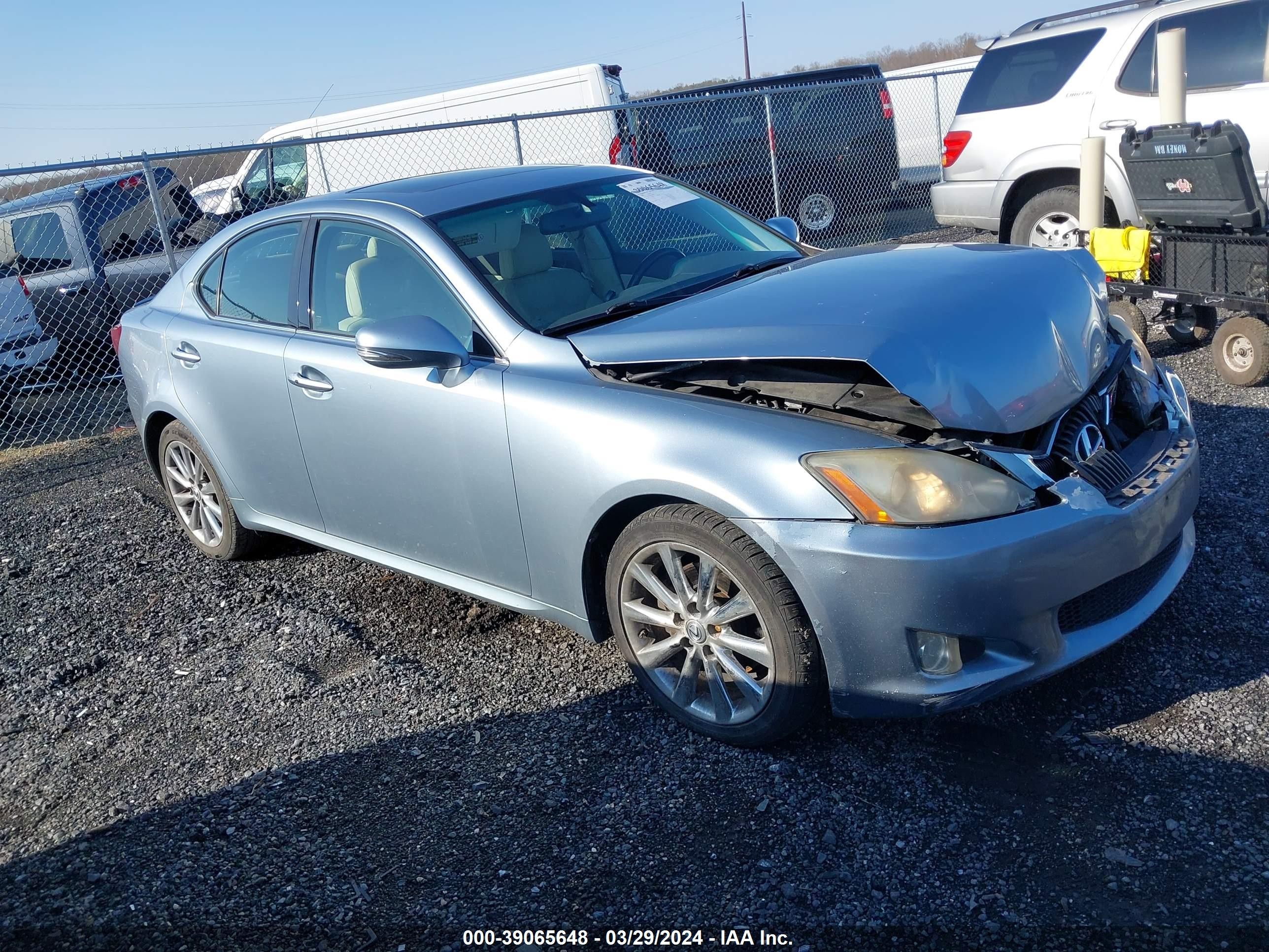 LEXUS IS 2009 jthbk262592088809