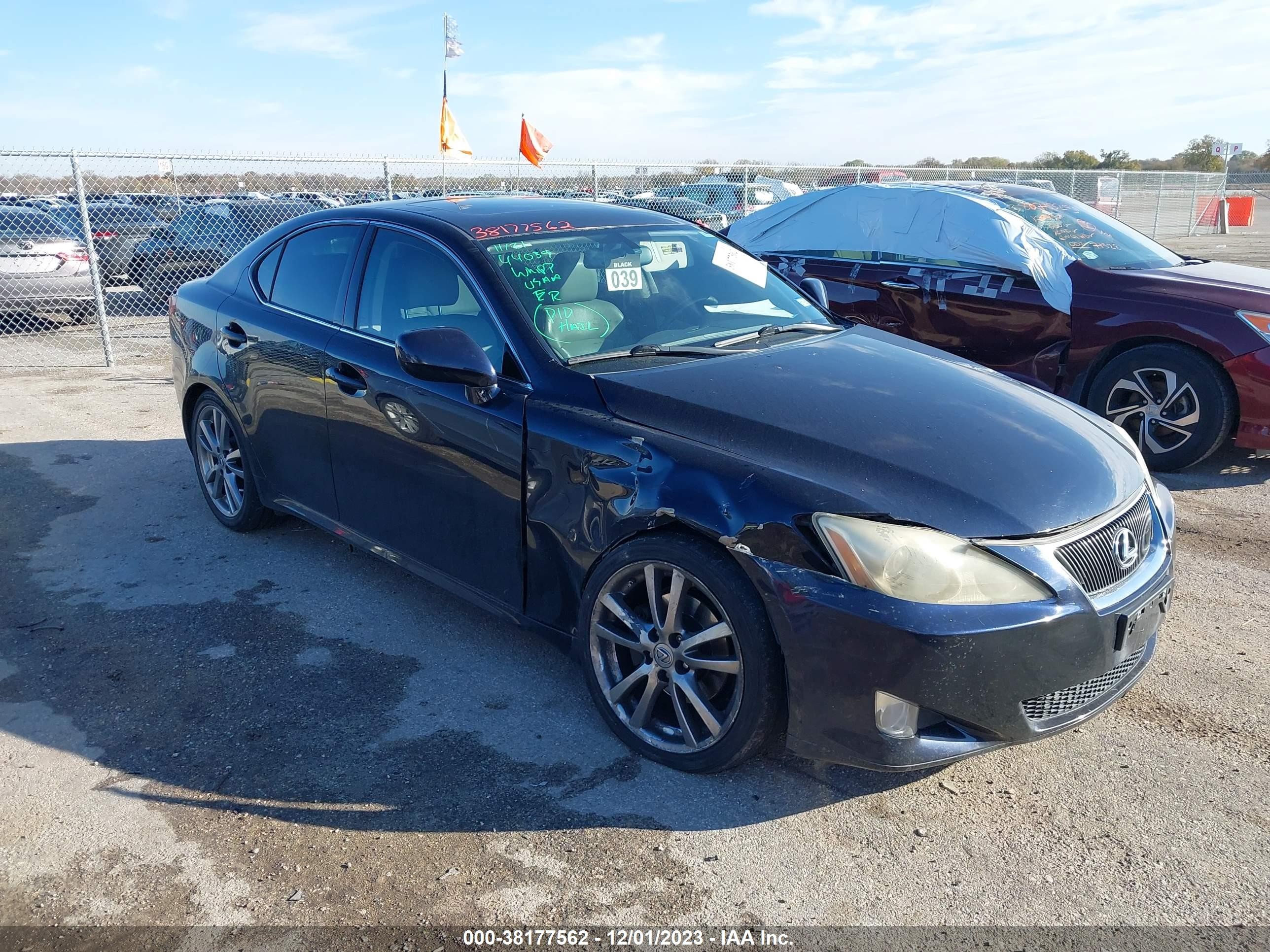 LEXUS IS 2008 jthbk262685079372