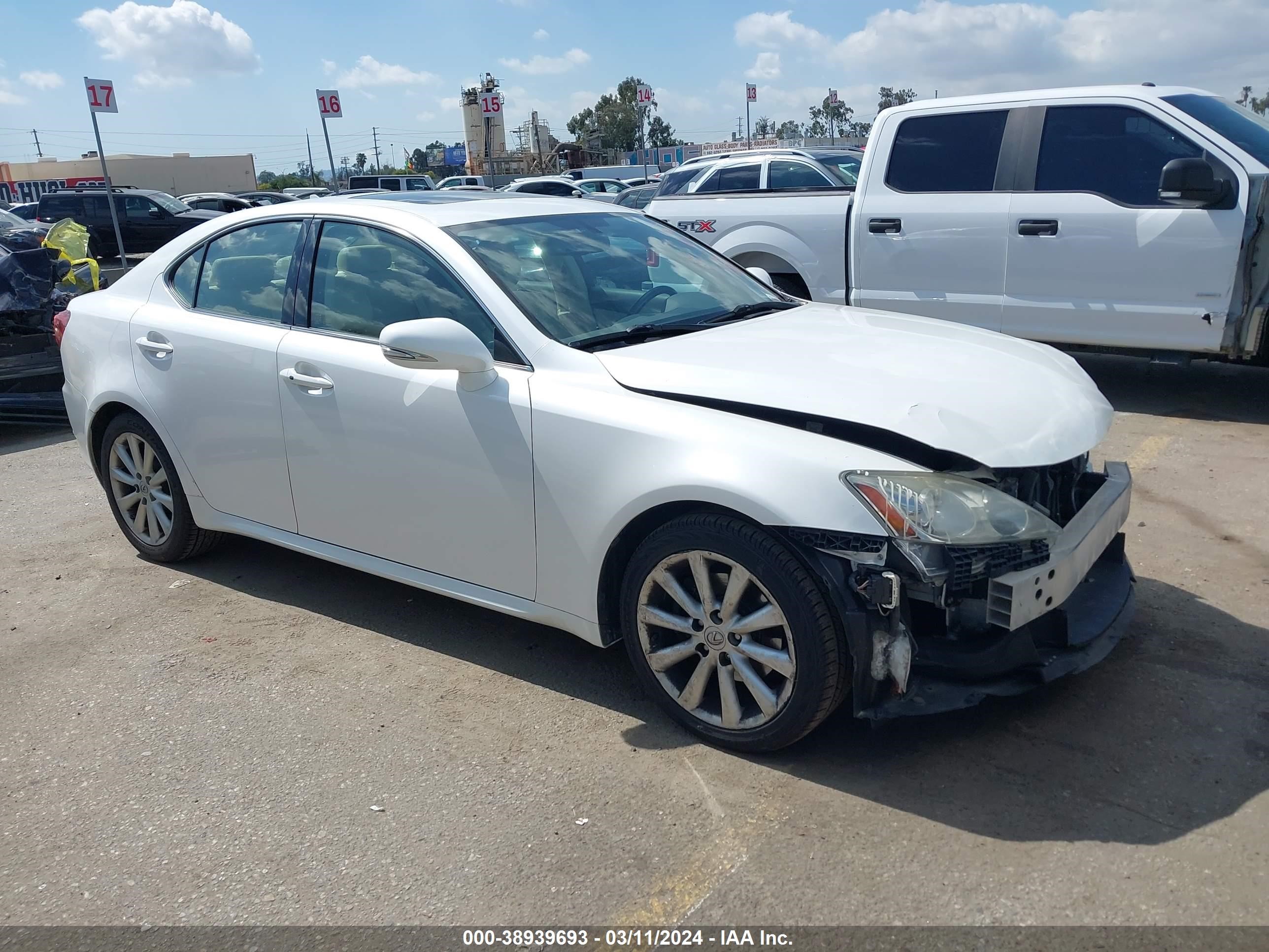 LEXUS IS 2009 jthbk262695087635