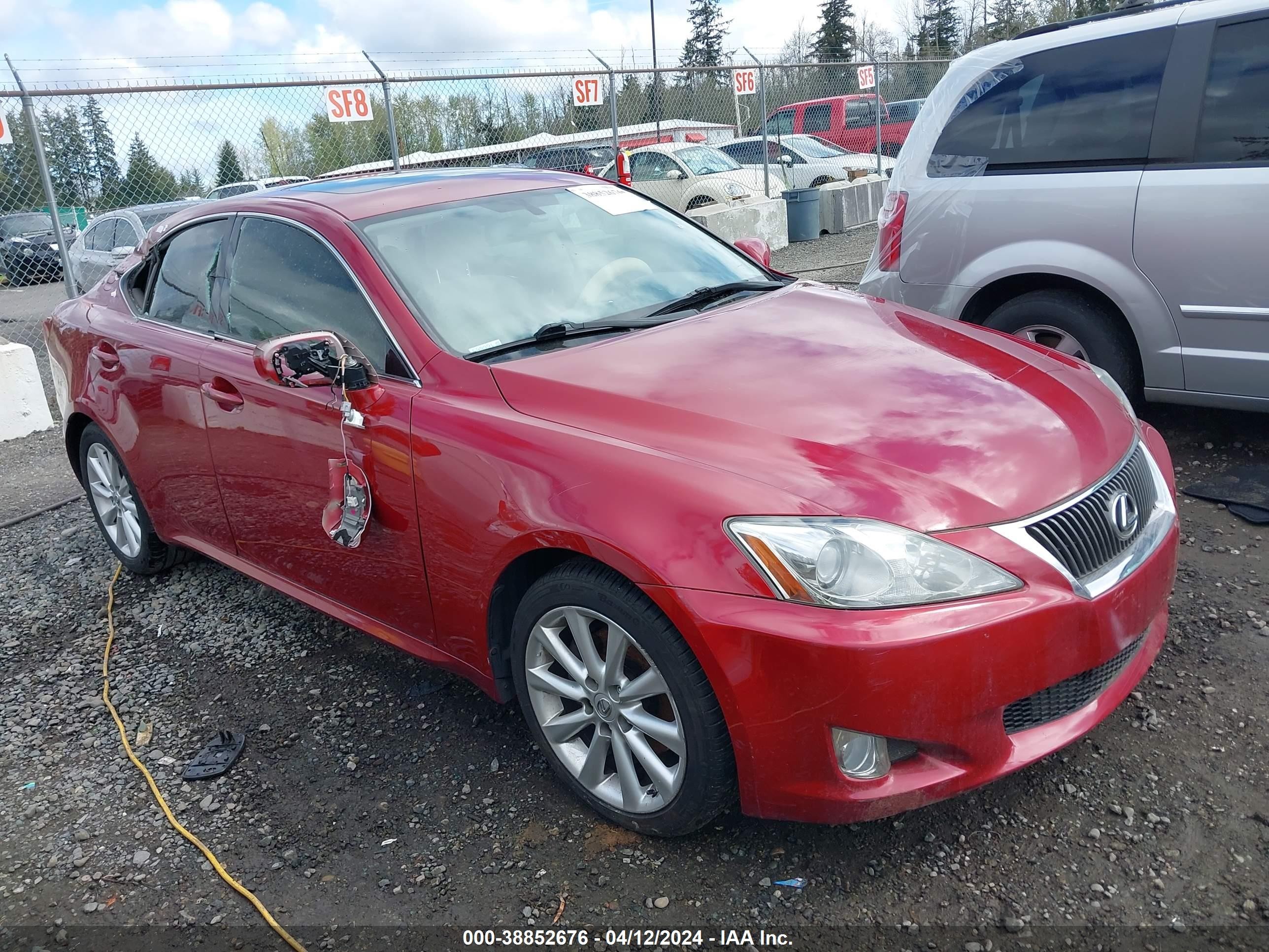 LEXUS IS 2009 jthbk262695087991