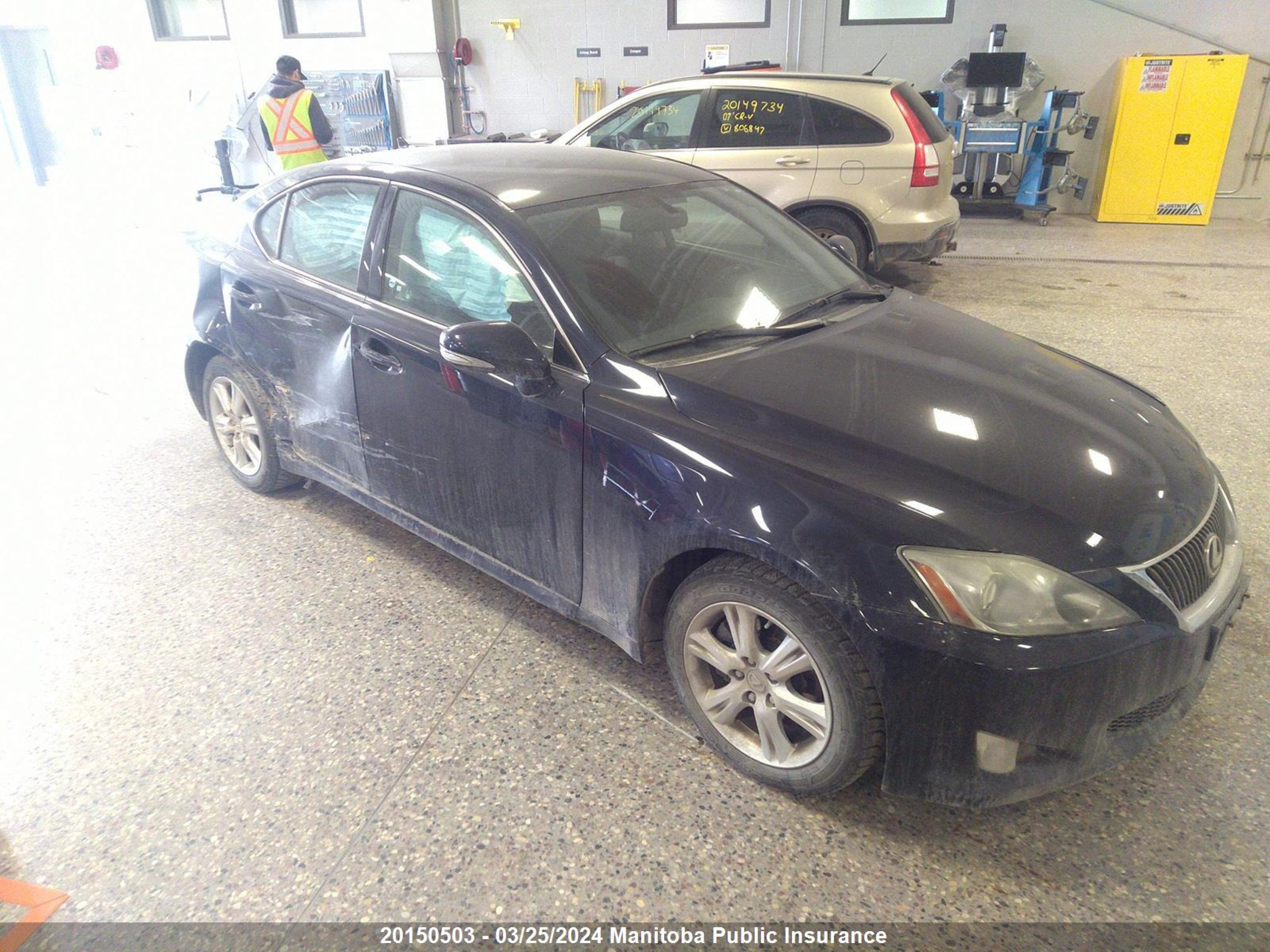 LEXUS IS 2009 jthbk262695104210