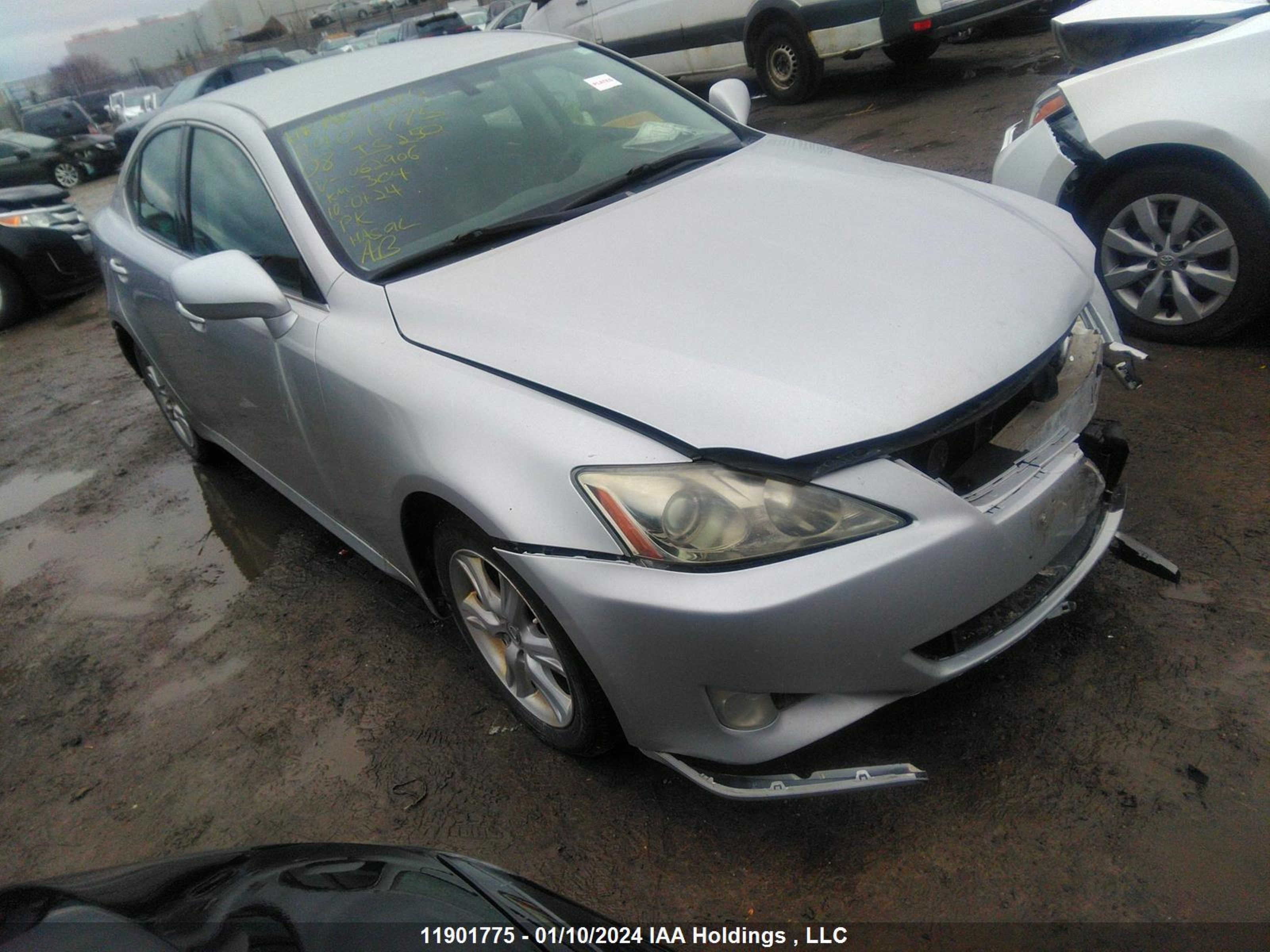 LEXUS IS 2008 jthbk262782062906