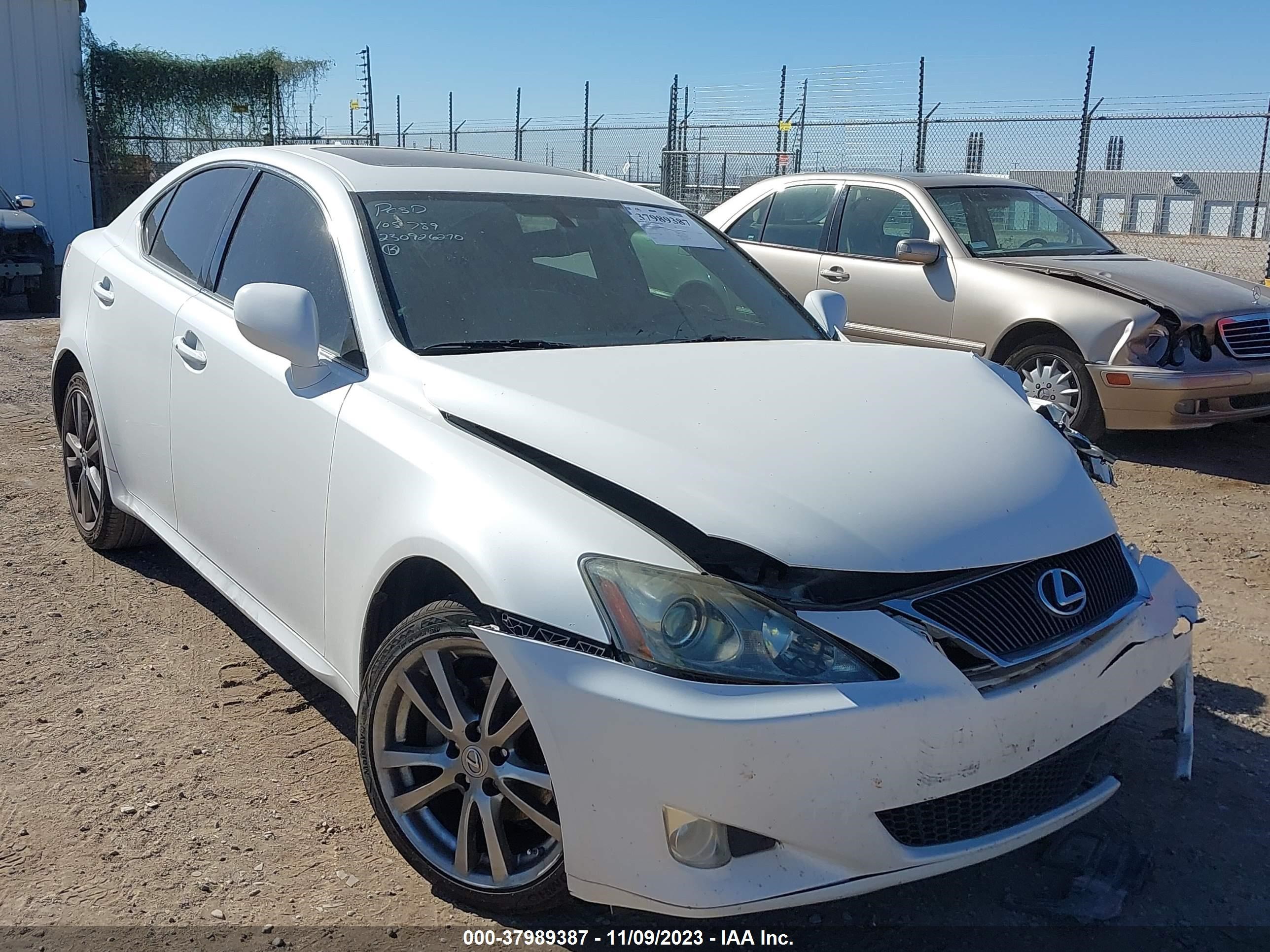 LEXUS IS 2008 jthbk262785057834