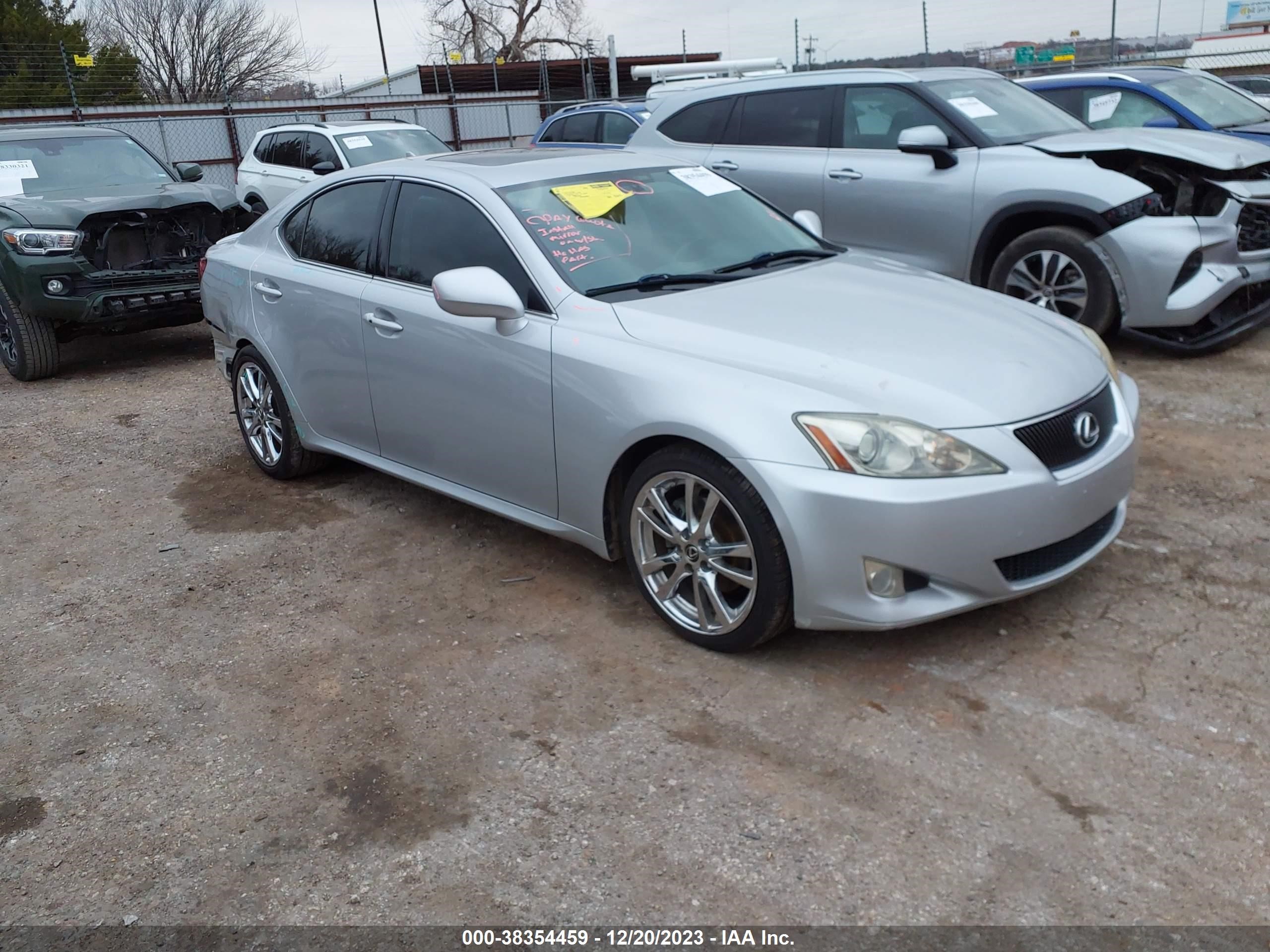 LEXUS IS 2008 jthbk262785061155