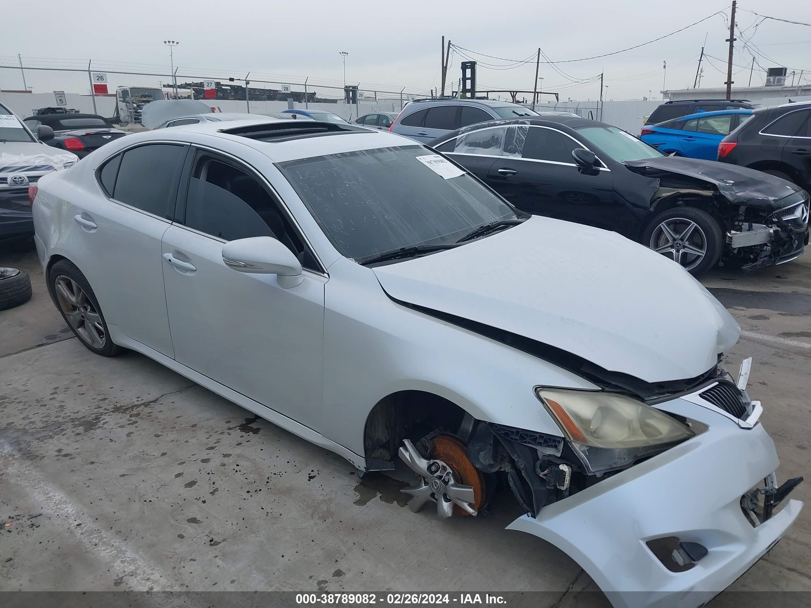 LEXUS IS 2009 jthbk262792083269