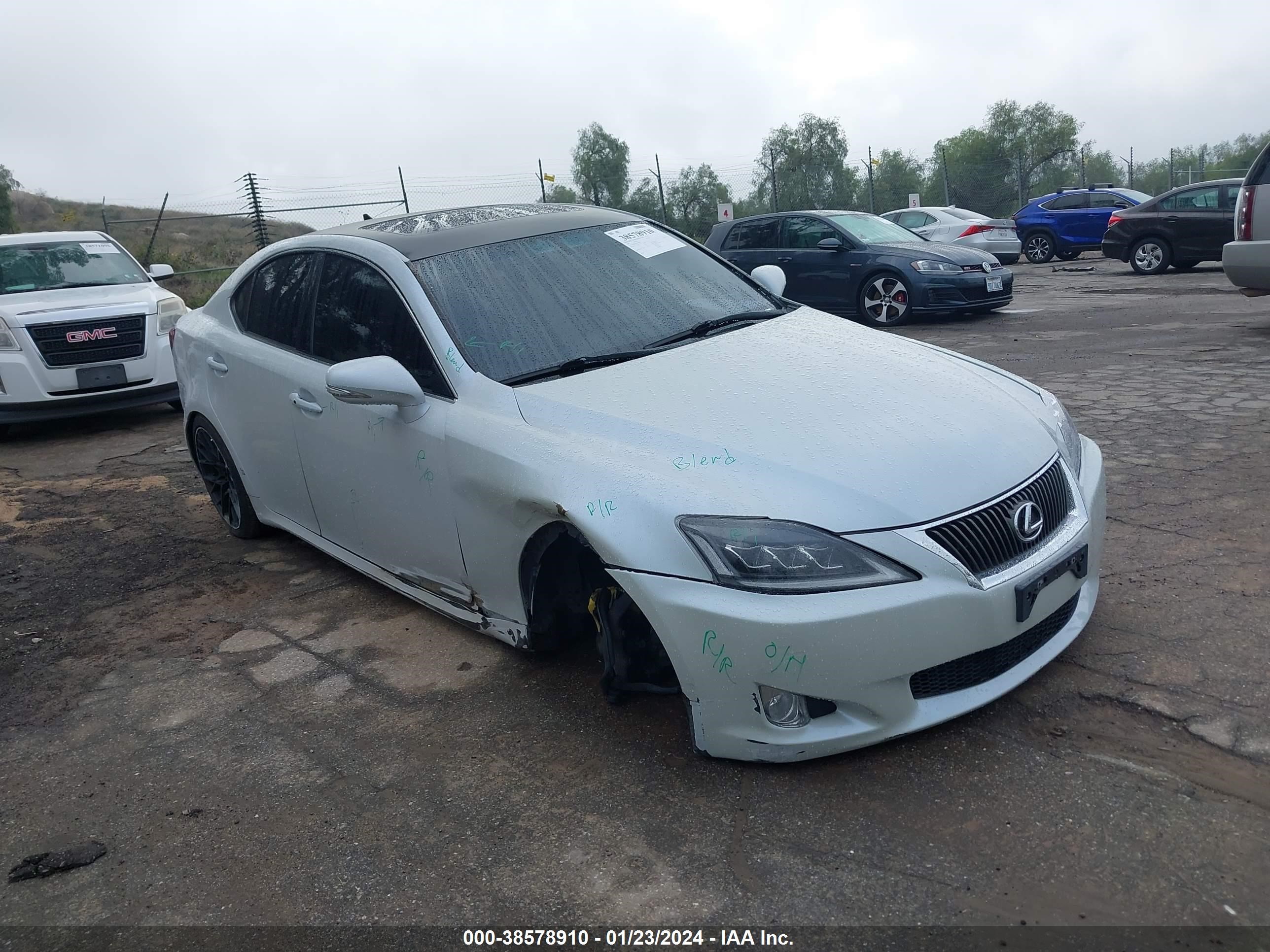 LEXUS IS 2009 jthbk262795101798