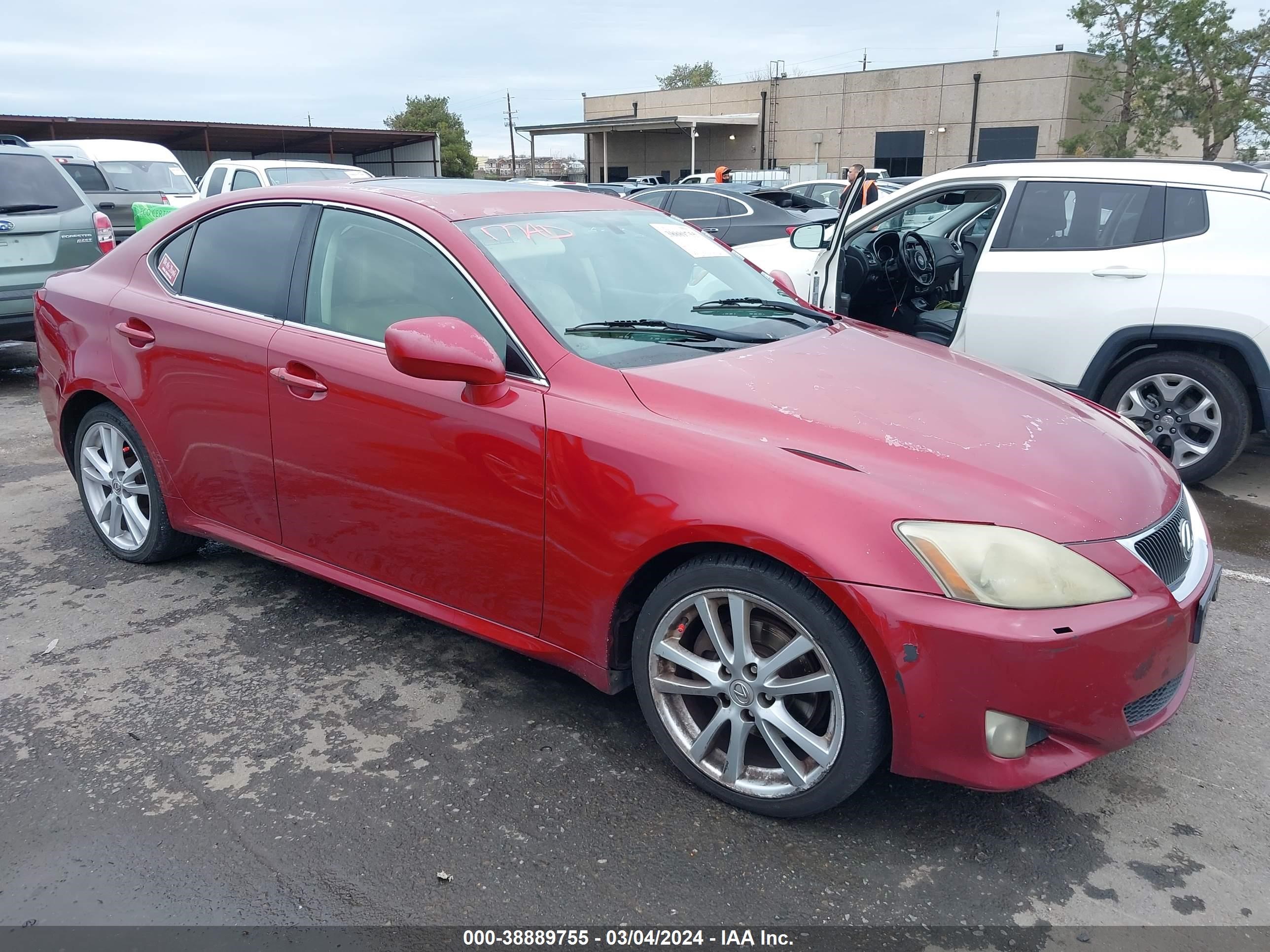 LEXUS IS 2006 jthbk262865016674