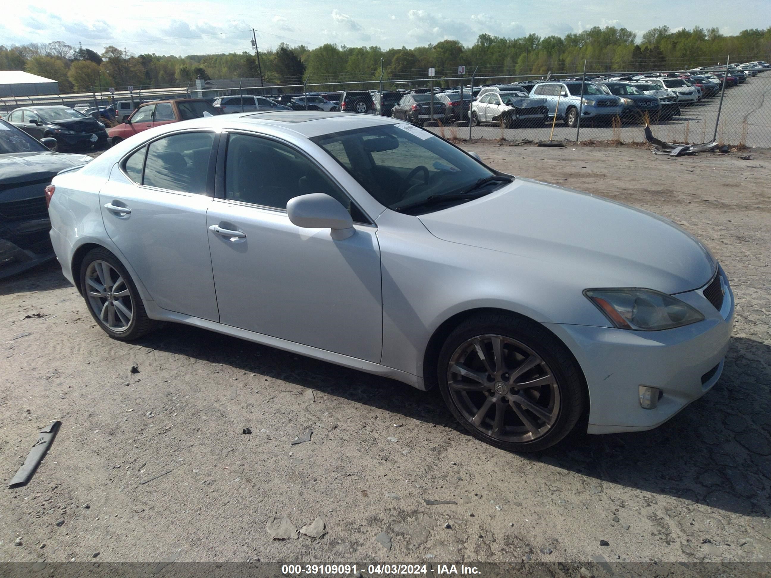 LEXUS IS 250 2007 jthbk262872036300