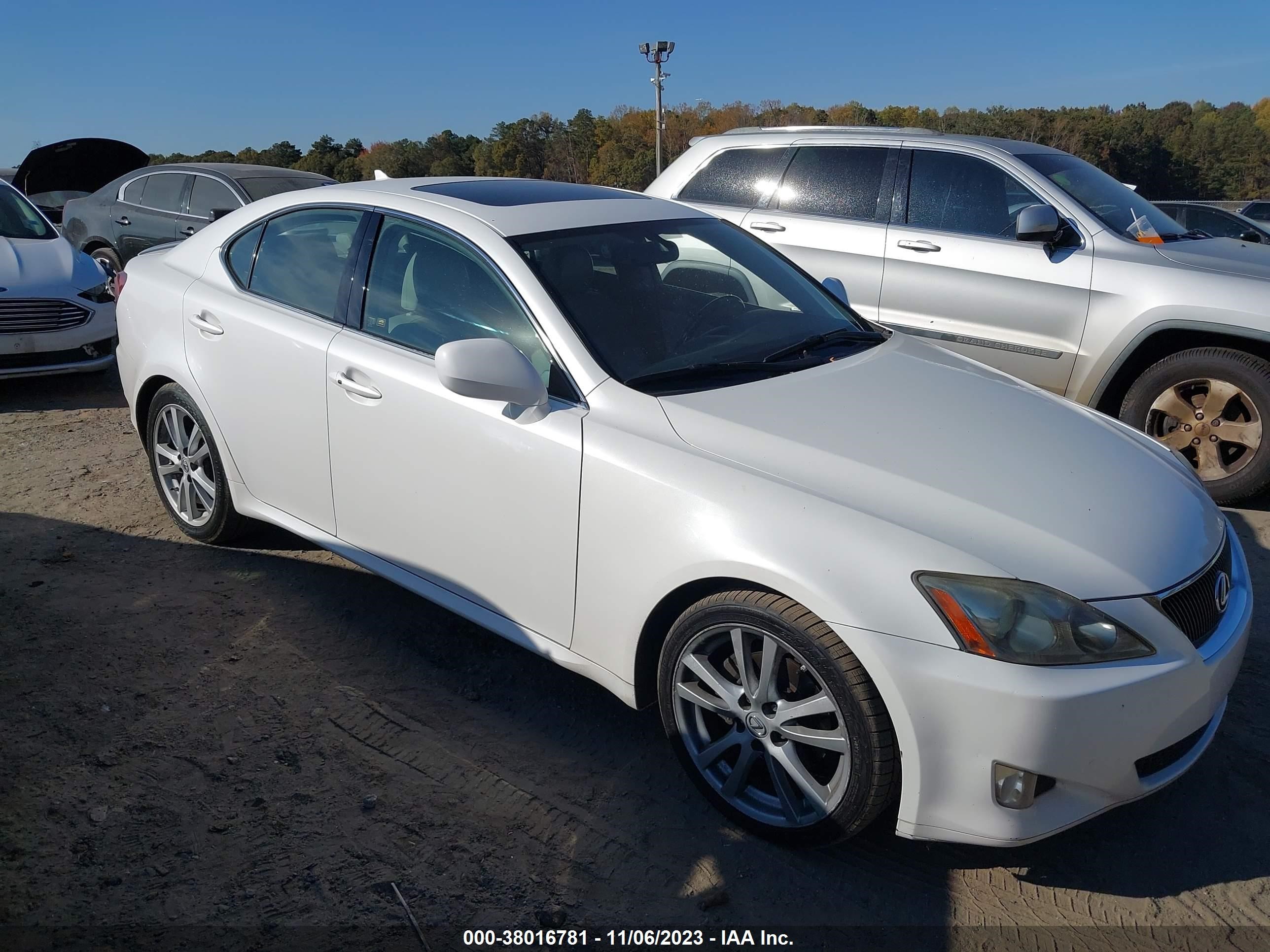 LEXUS IS 2007 jthbk262872044137