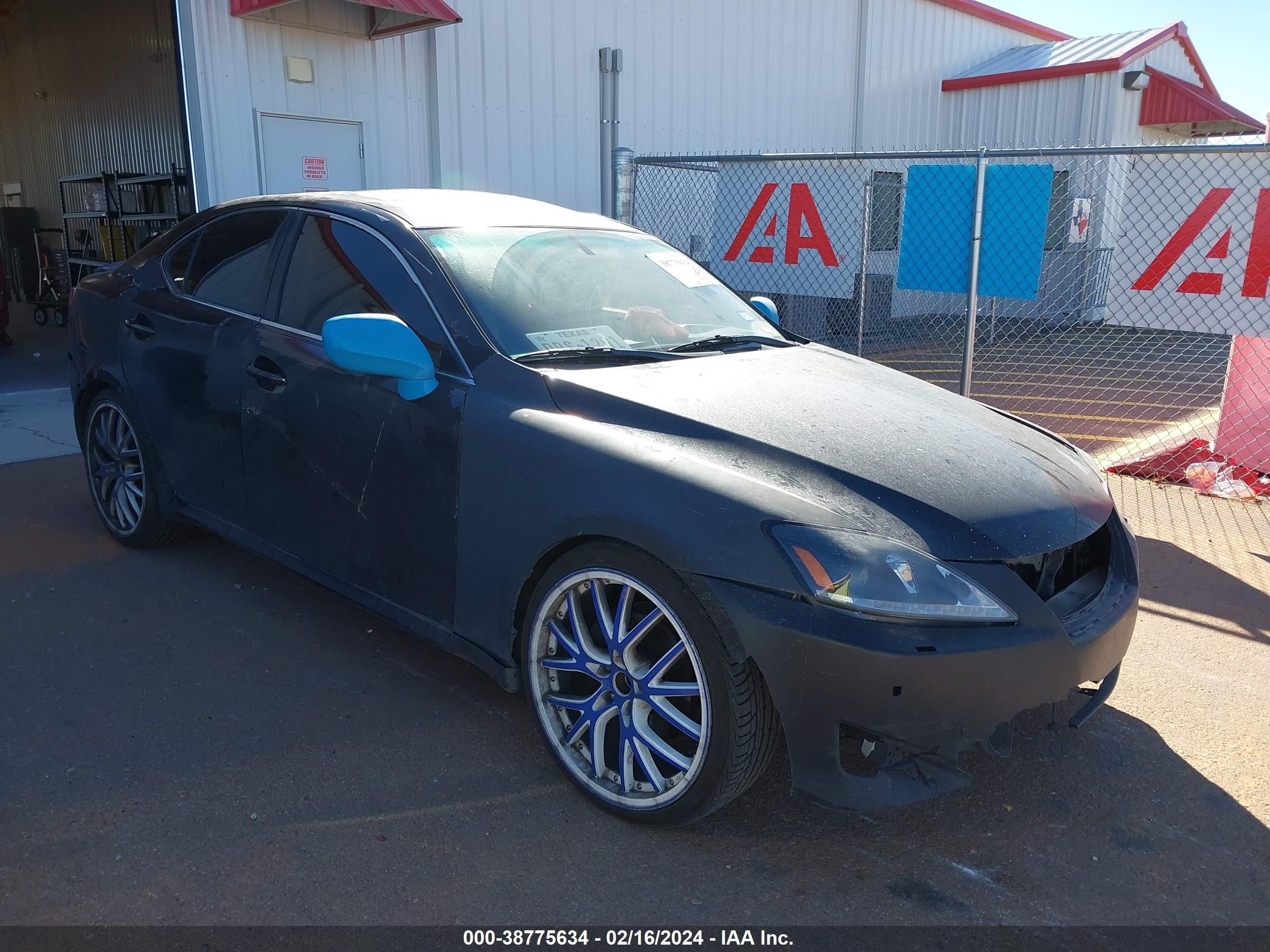 LEXUS IS 2007 jthbk262x72037870