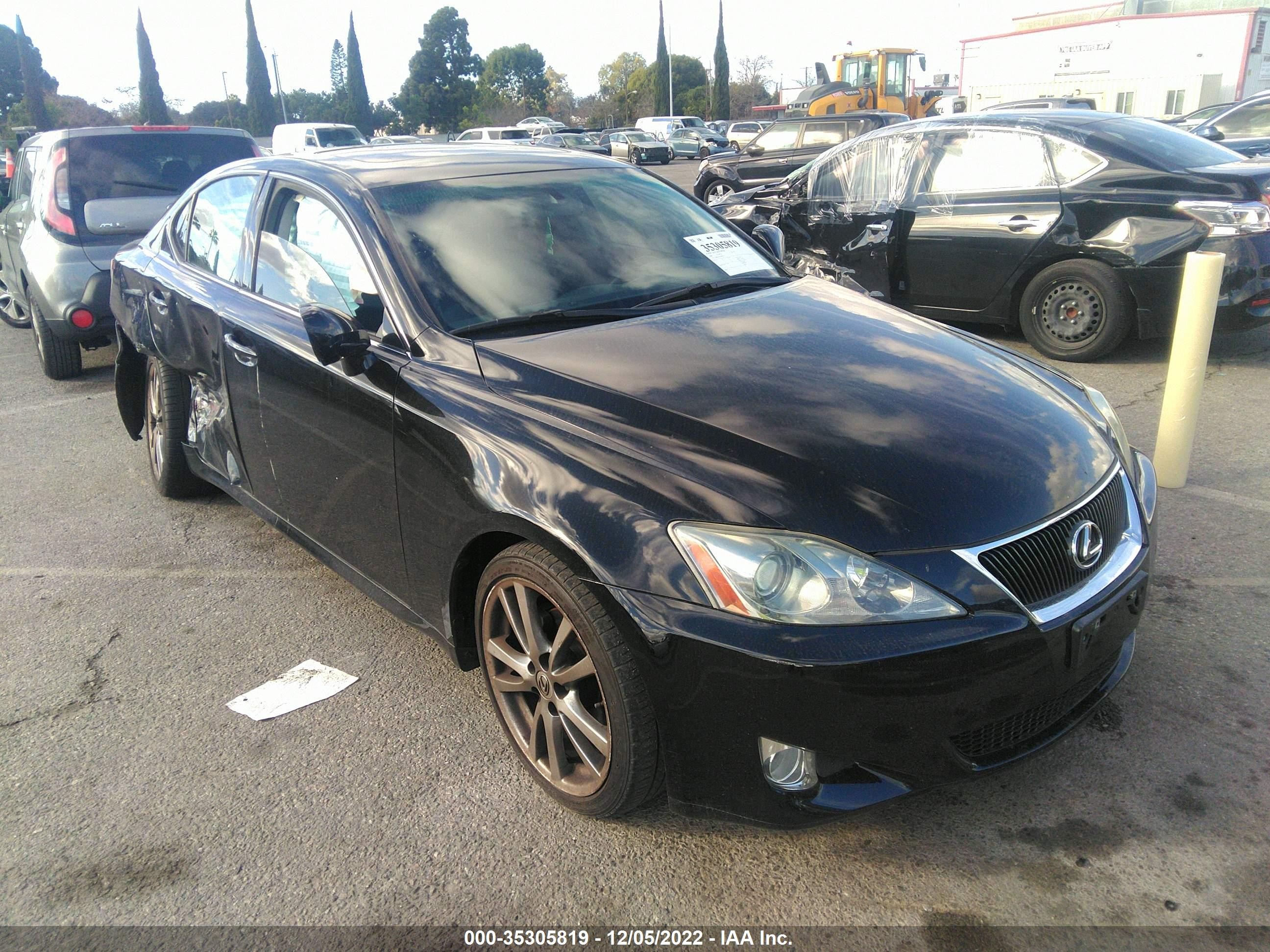 LEXUS IS 2008 jthbk262x82064116