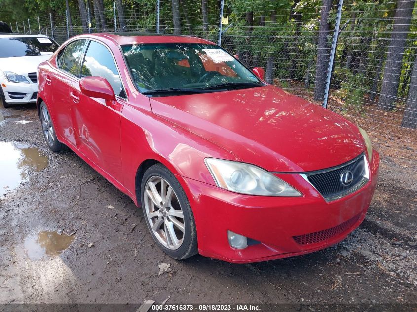 LEXUS IS 2008 jthbk262x82073589