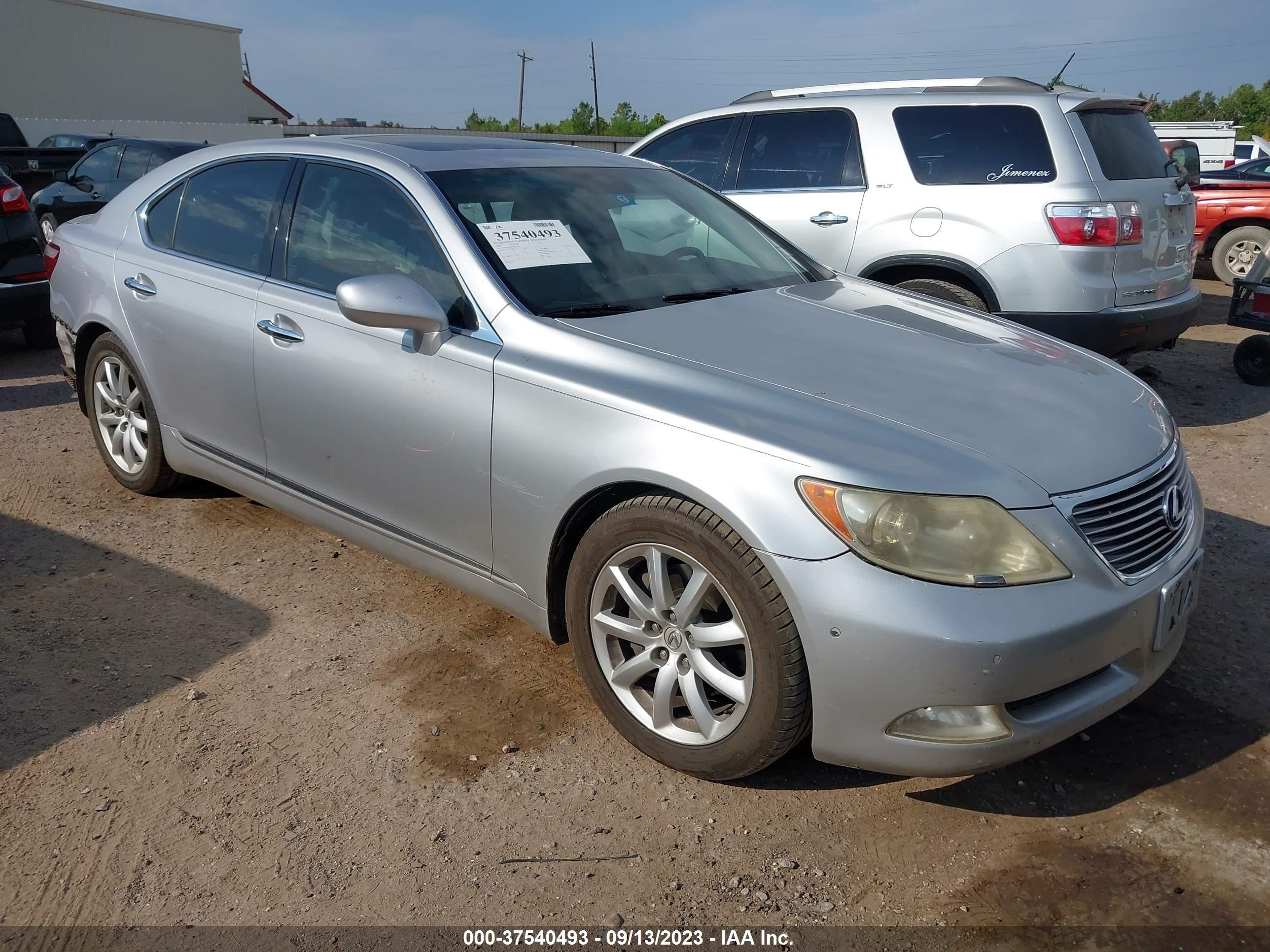 LEXUS LS 2007 jthbl46f075029397